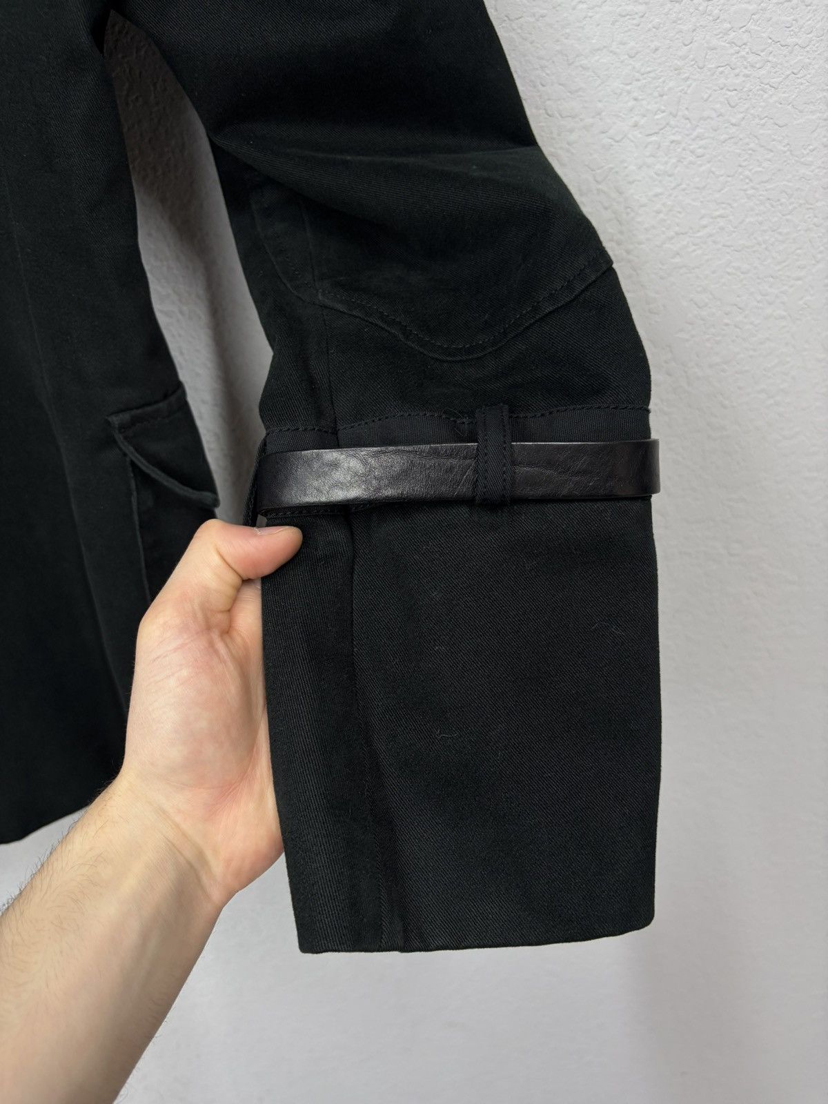 Andrew Mackenzie Andrew Mackenzie Napoleon Jacket Black Military Field Coat Size US M / EU 48-50 / 2 - 15 Thumbnail