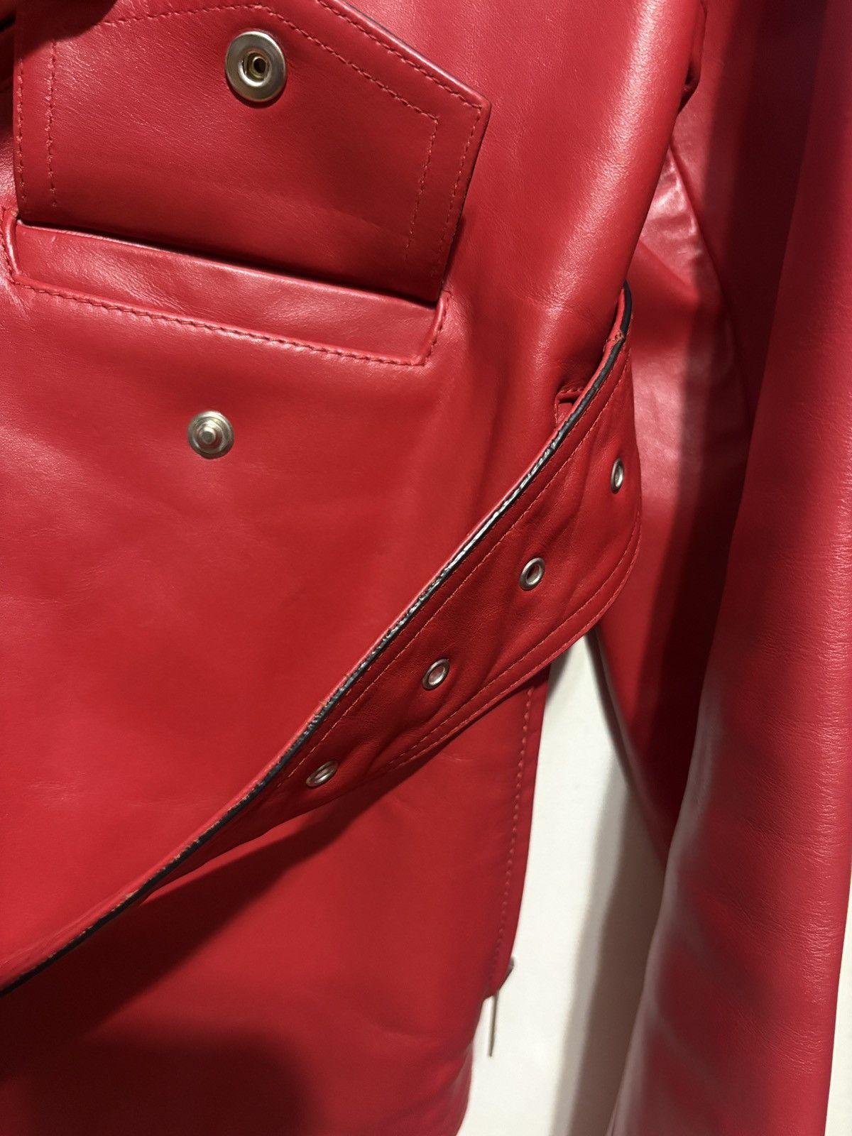 Celine Celine Phoebe Leather biker jacket Size XS / US 0-2 / IT 36-38 - 10 Thumbnail