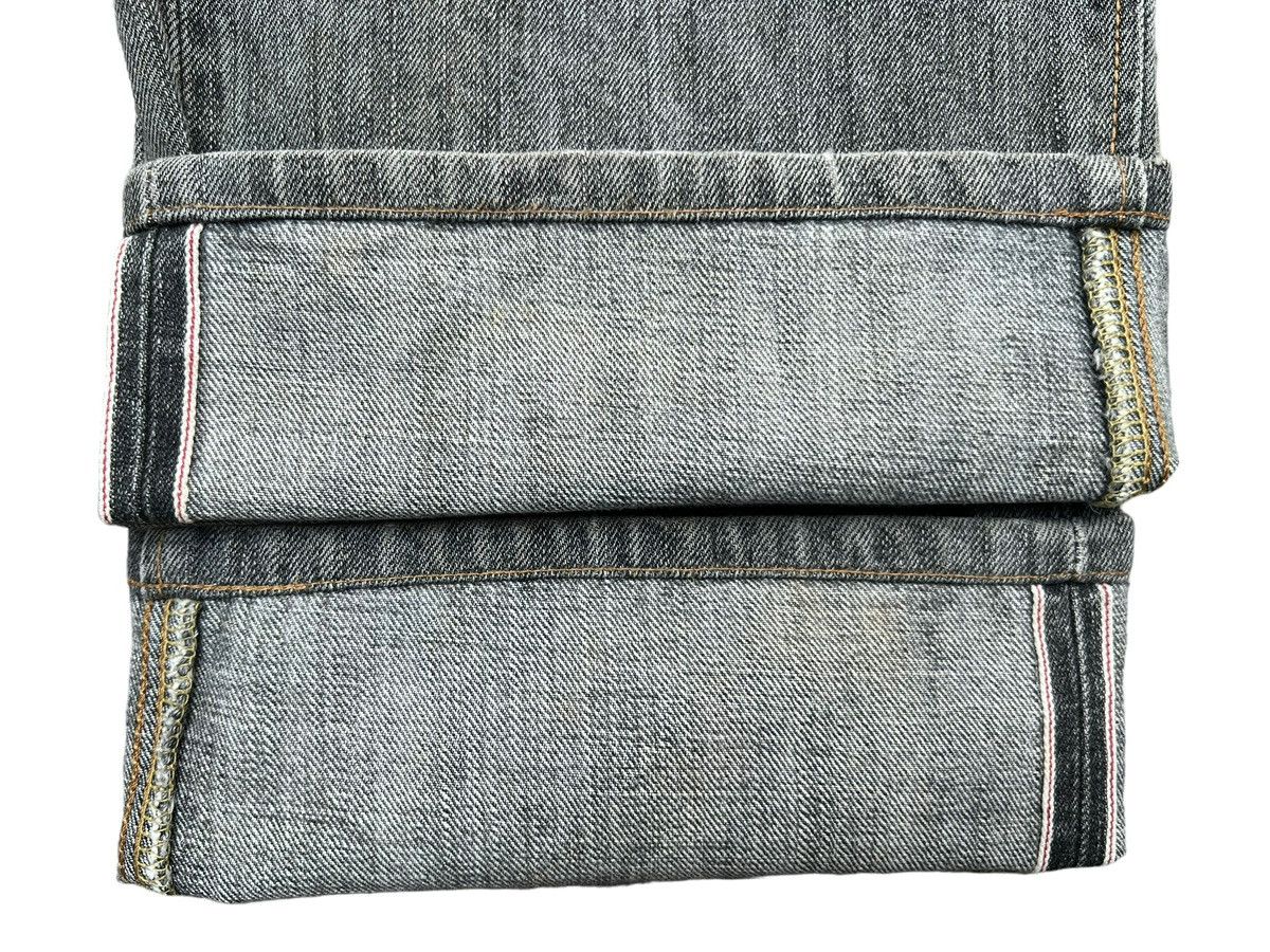 Edwin Vintage Edwin 505zx Selvedge Distressed Denim Jeans 36x31 Size US 36 / EU 52 - 6 Thumbnail