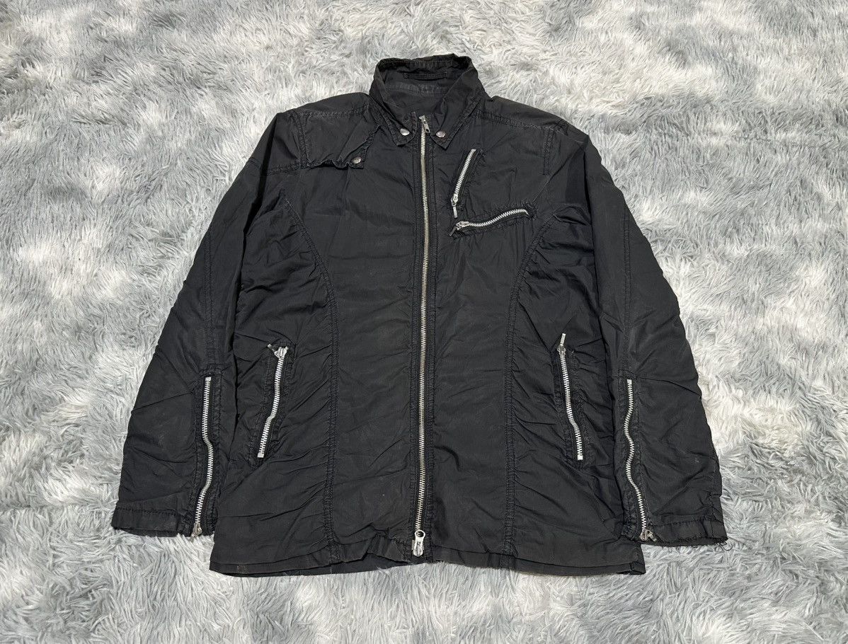 ABAHOUSE 🔥Sick Y2K Abahouse Zipper Jacket Windbreaker Size US L / EU 52-54 / 3 - 1 Thumbnail