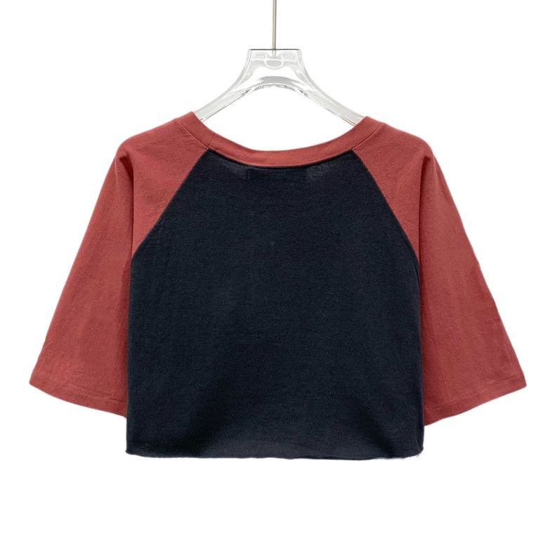 Gucci Gucci Color-blocked logo printed destructive cotton round-n Size S / US 4 / IT 40 - 2 Thumbnail