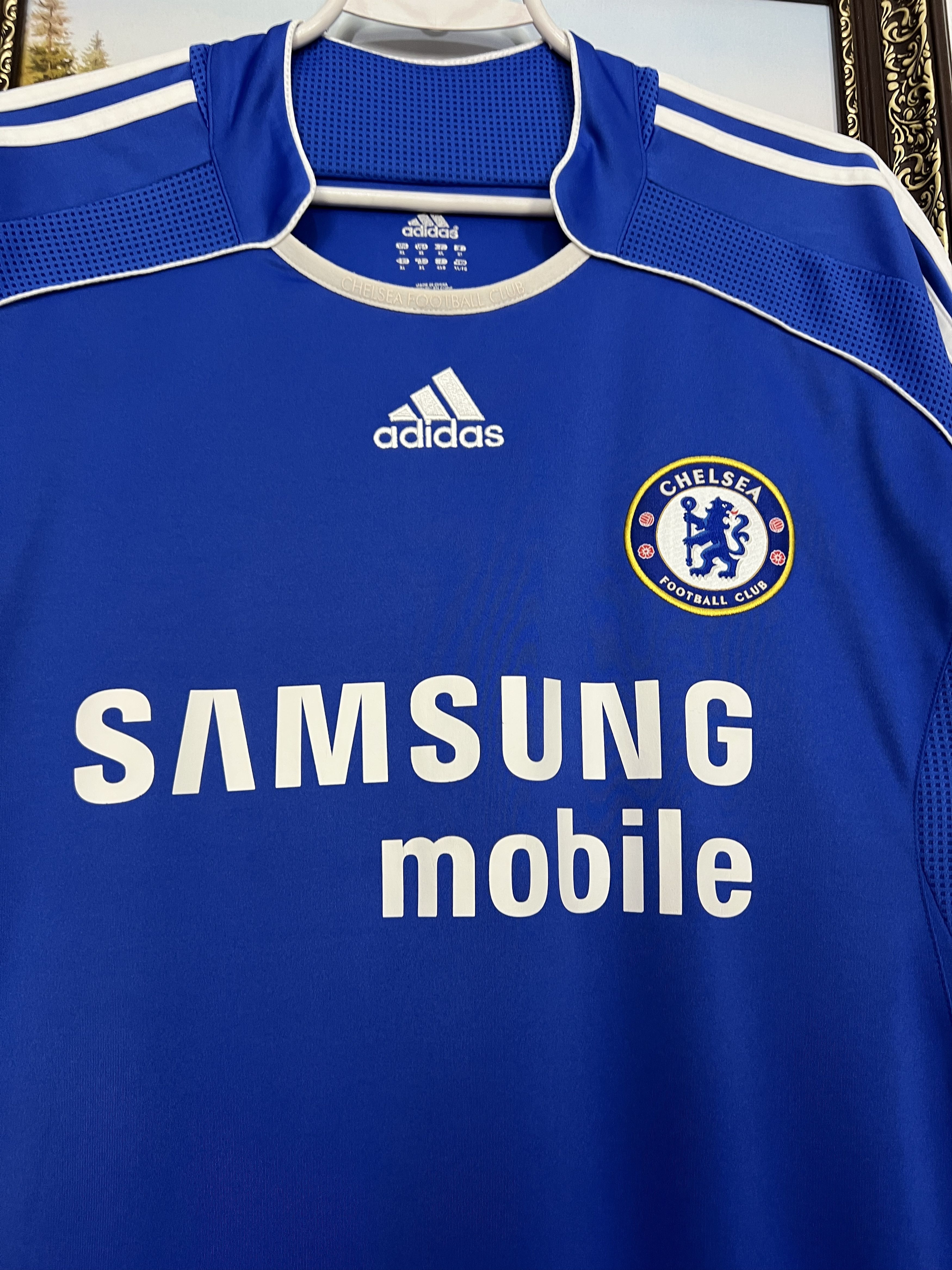 Adidas Chelsea Home football shirt 2006 Soccer Adidas Jersey Trikot Size US XL / EU 56 / 4 - 3 Thumbnail