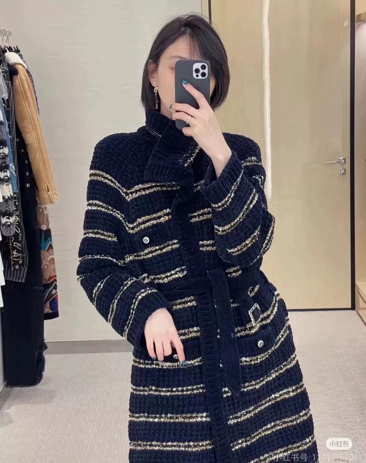 Chanel Chanel Atelier Cashmere Coat Size 36 Wang Yibo Size XS / US 0-2 / IT 36-38 - 5 Thumbnail