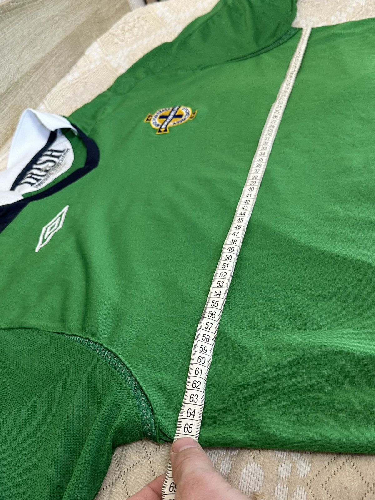 Umbro 🔥 2007 Umbro Northern Ireland Home Jersey T Shirt Irish Size US XXL / EU 58 / 5 - 9 Thumbnail