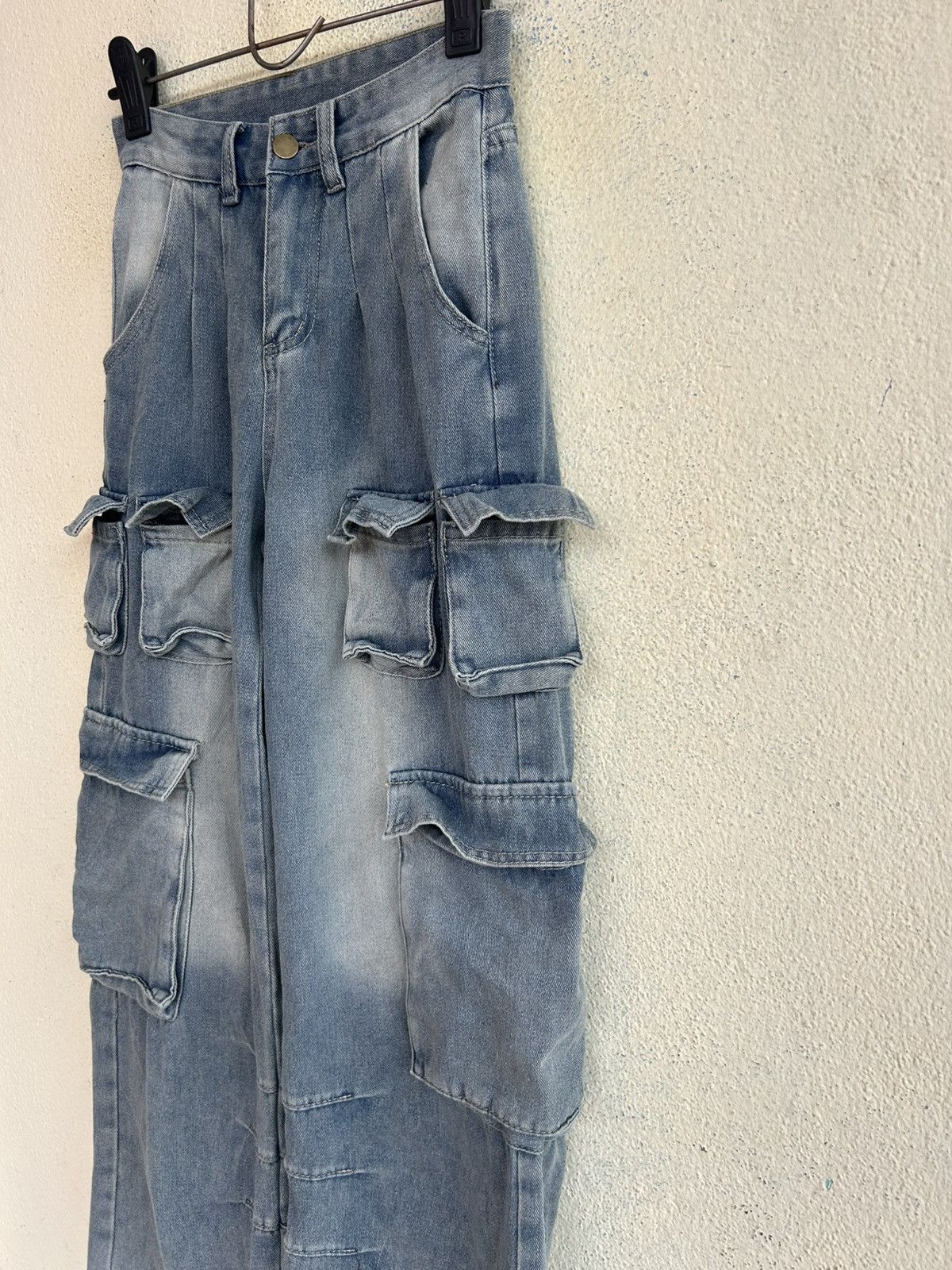 Seditionaries Diavel Multi Pockets Baggy Denim Size 24" / US 00 / IT 34 - 3 Thumbnail