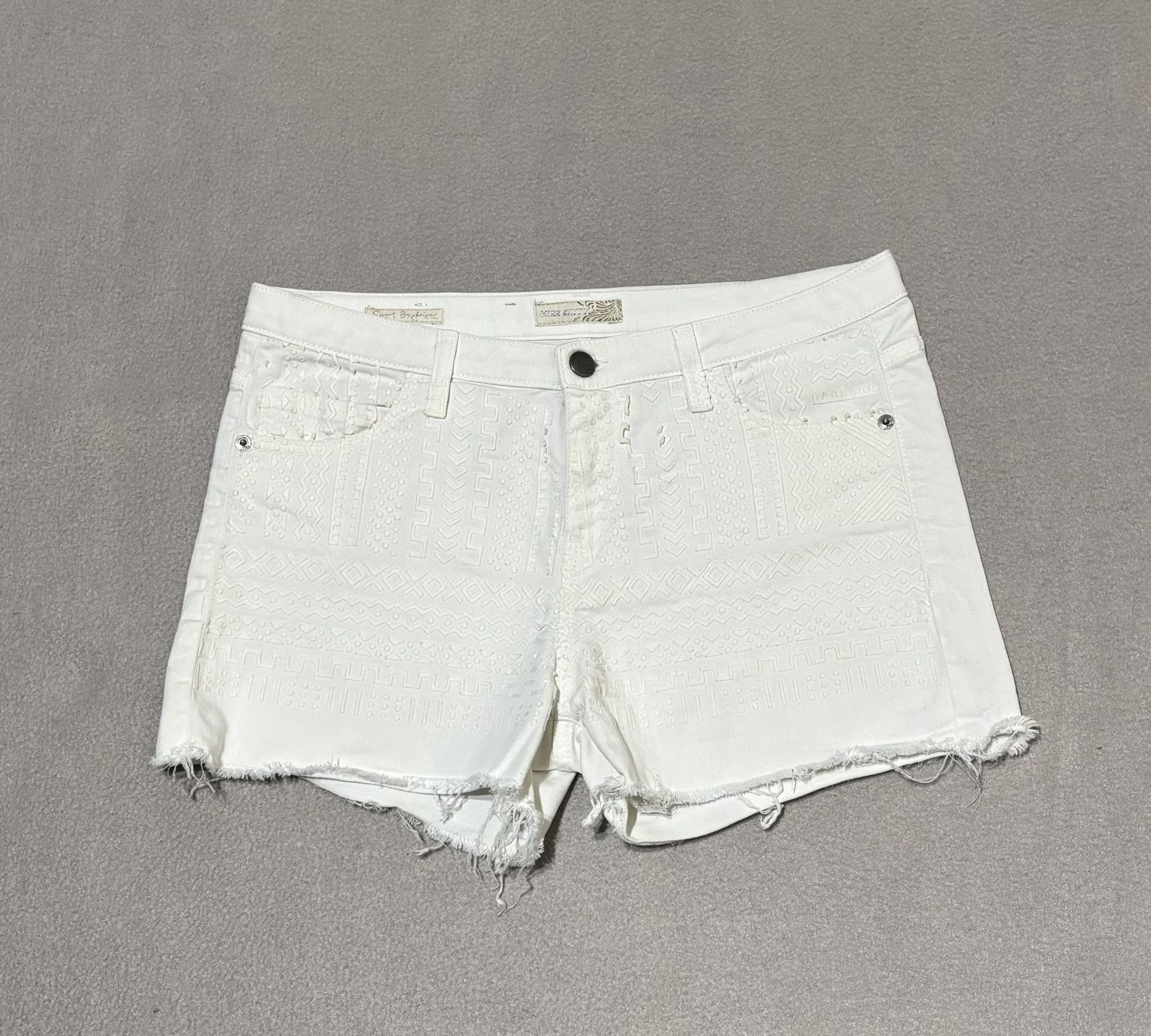 Miss Sixty Miss Sixty white mini shorts size 29 Size 29" - 1 Thumbnail