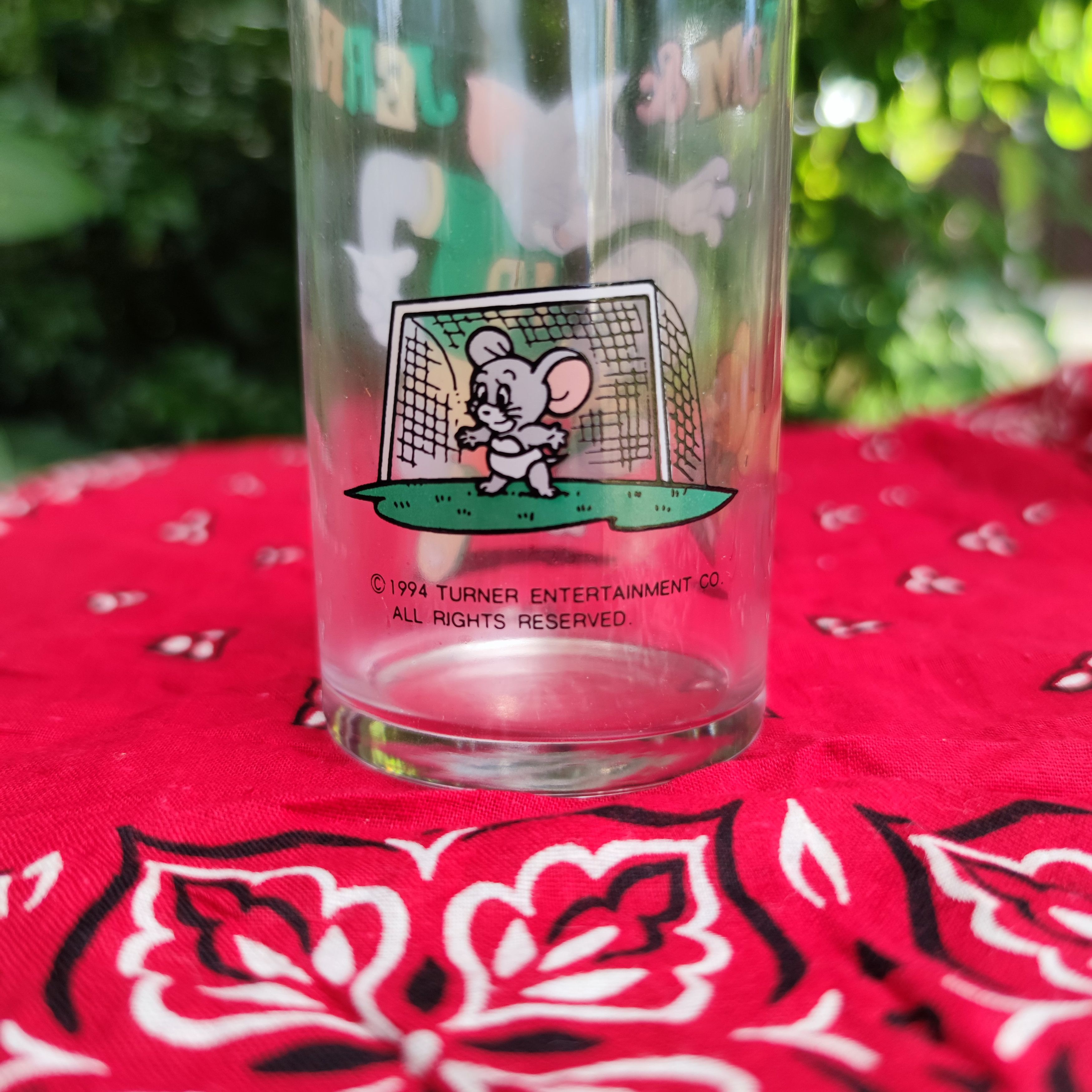 Anime × Vintage × Warner Bros Vintage 1994 Tom & Jerry Drinking Glasses with Box Size ONE SIZE - 4 Thumbnail