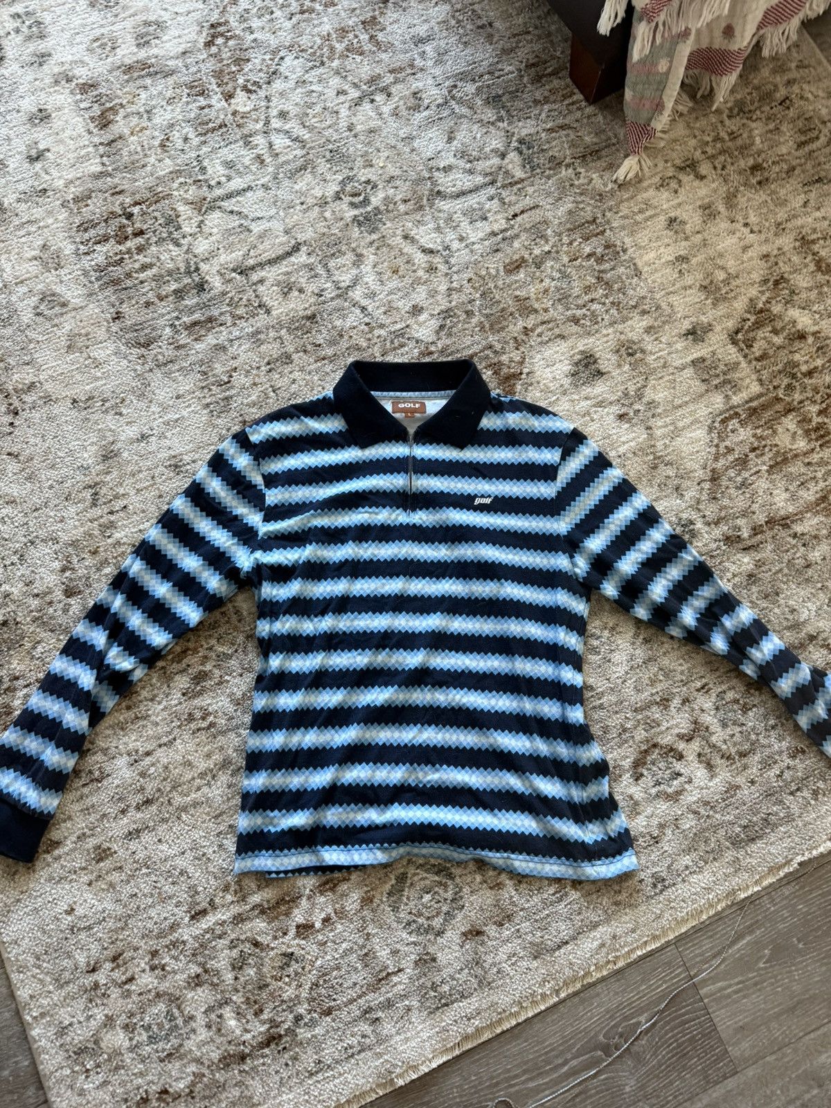 Golf Wang GOLFWANG F/W 18 LONG SLEEVE POLO Size US L / EU 52-54 / 3 - 1 Thumbnail