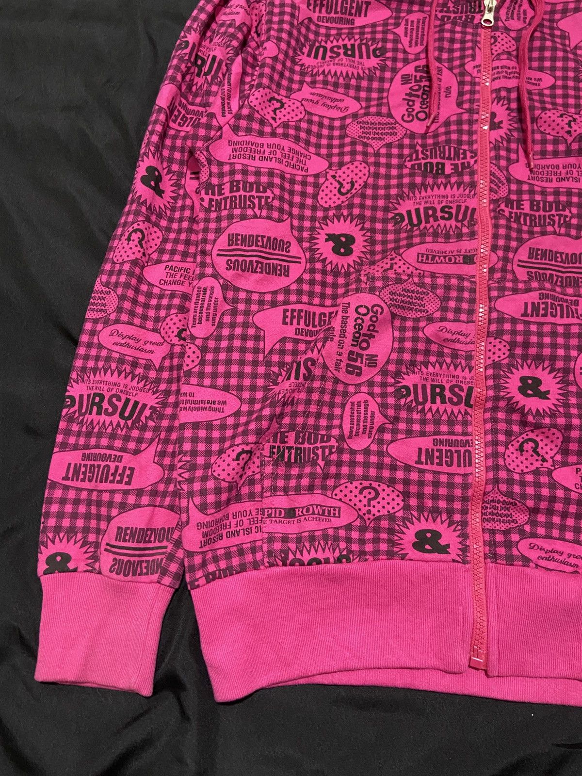 Japanese Brand TIME STEP GOD TO OCEAN ZIP HOODIE Size US M / EU 48-50 / 2 - 5 Thumbnail