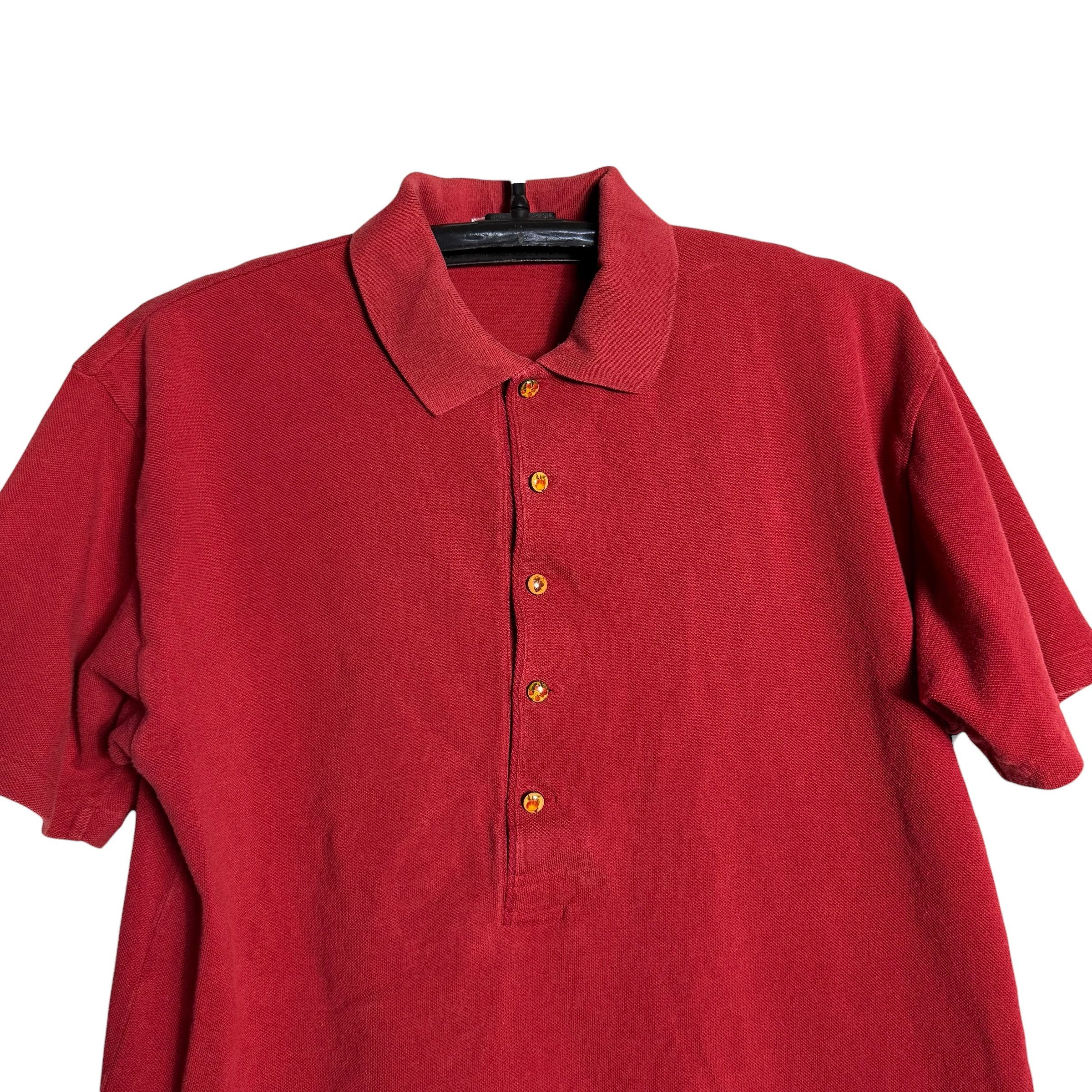 Paul Smith 🔥RARE🔥Vintage Paul Smith Special Button Polo Shirt Size US M / EU 48-50 / 2 - 2 Thumbnail