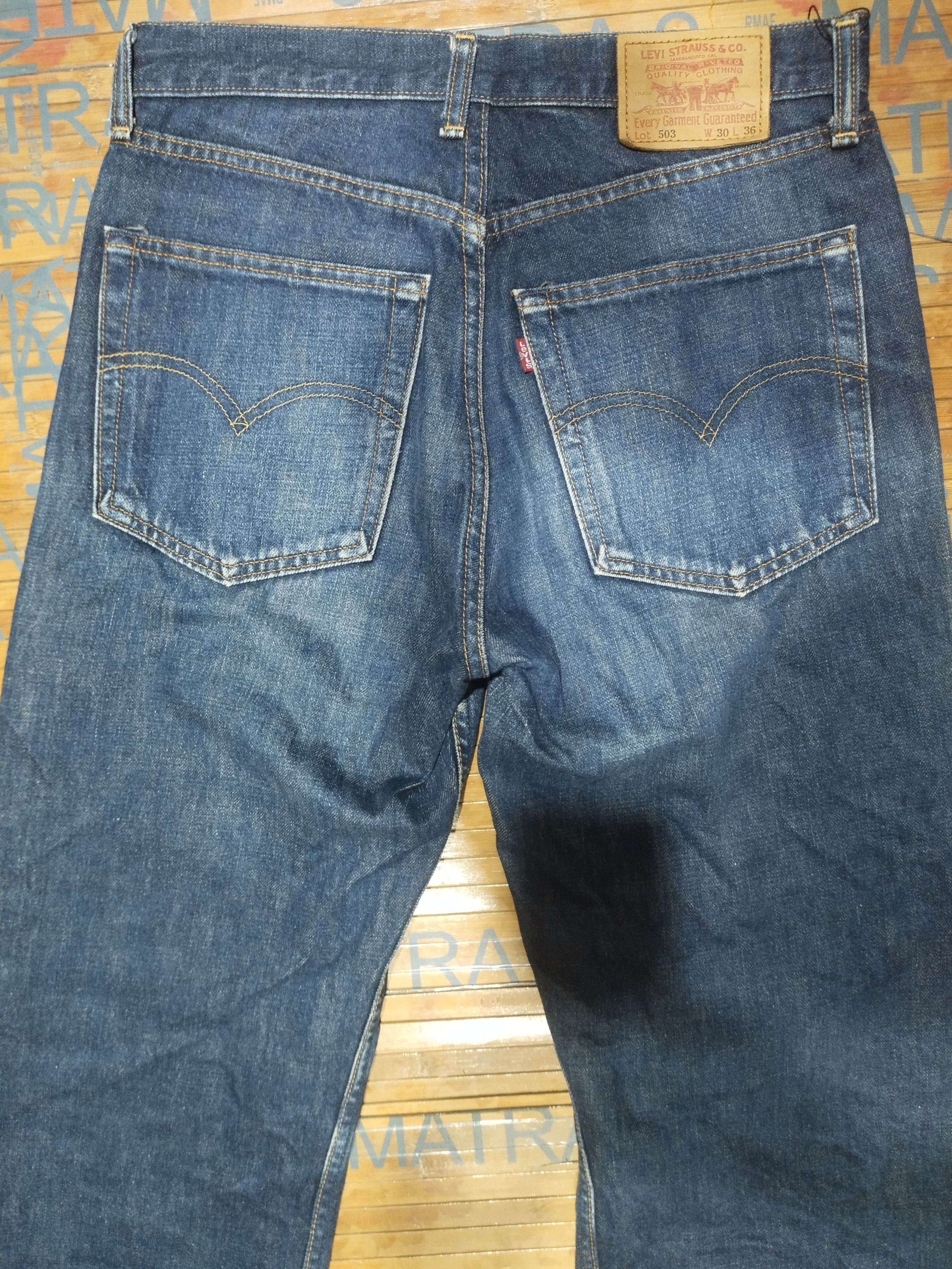 Levi's Vintage Clothing Levis 503 Sz 29"30" Size US 30 / EU 46 - 8 Thumbnail