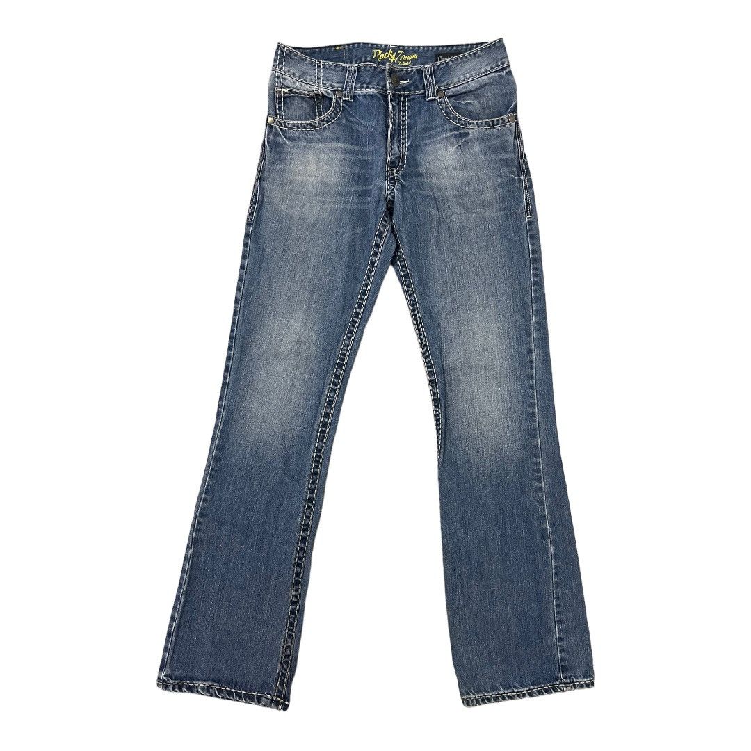 Wrangler Vintage Rock 47 Flared Denim Size US 32 / EU 48 - 1 Thumbnail