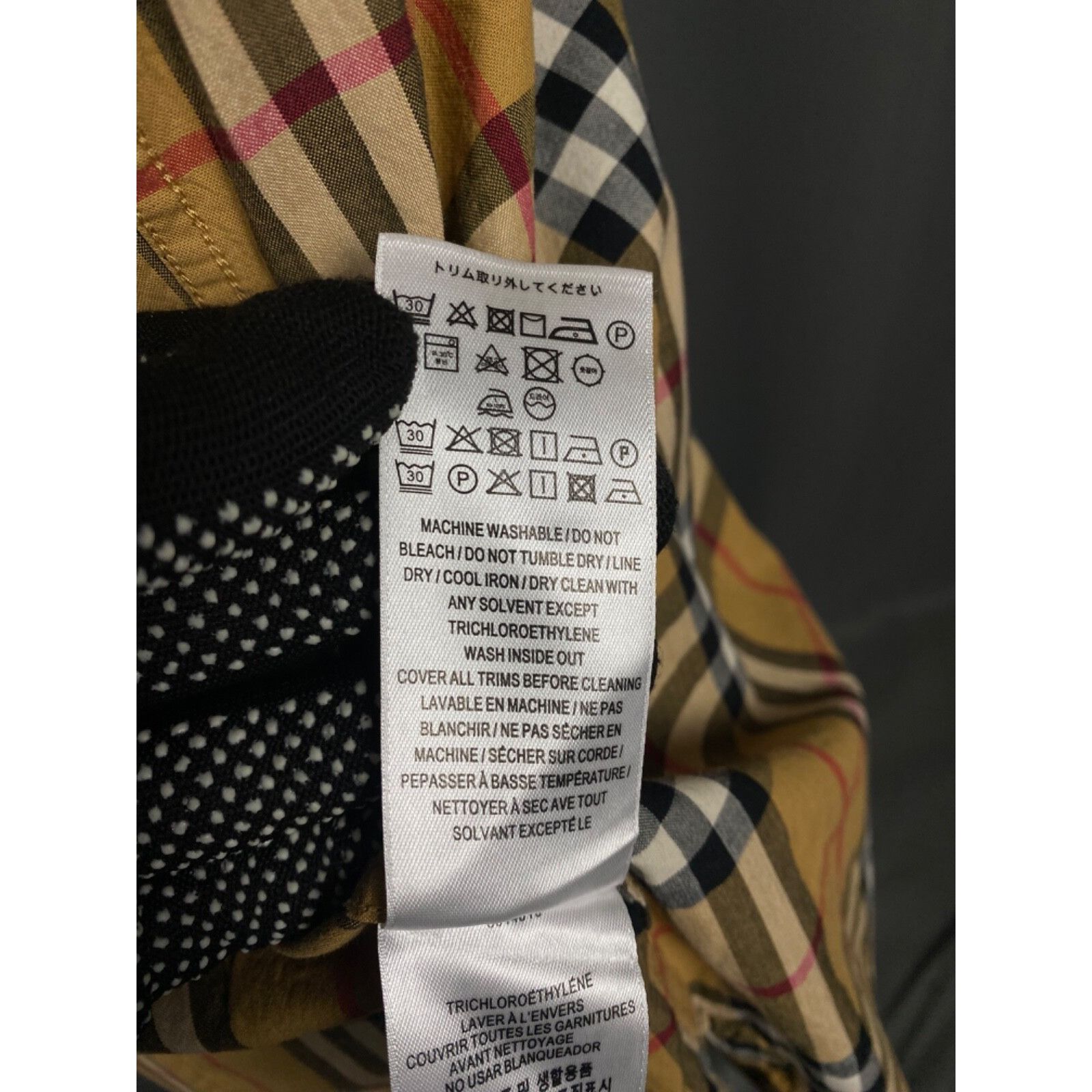 Burberry Burberry RECENT Nova Check Women's Beige Checked Longsleeve Size S / US 4 / IT 40 - 11 Thumbnail