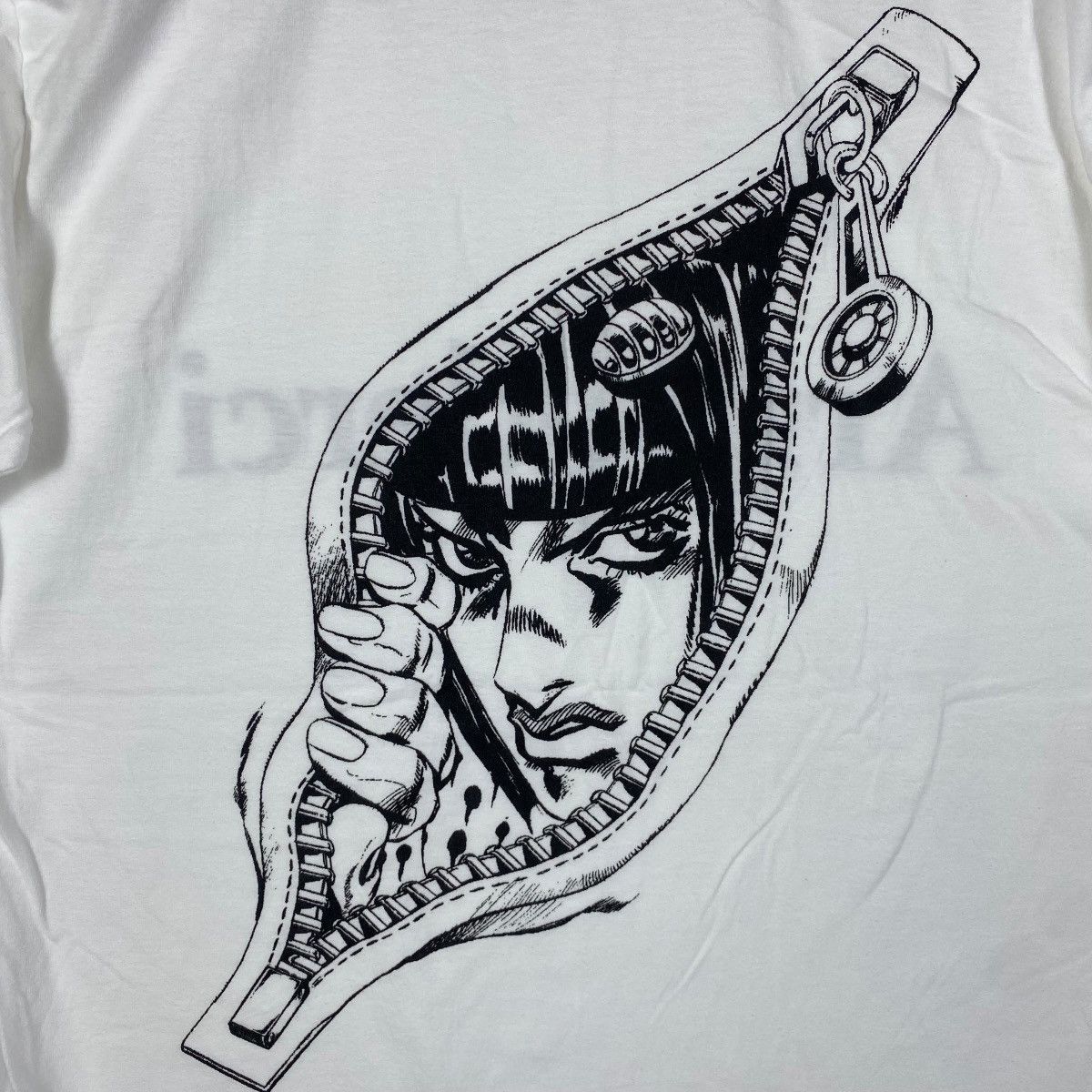 Anime JoJo's Bizarre Adventure Bruno Bucciarati Anime Tee Shirt Size US M / EU 48-50 / 2 - 2 Thumbnail