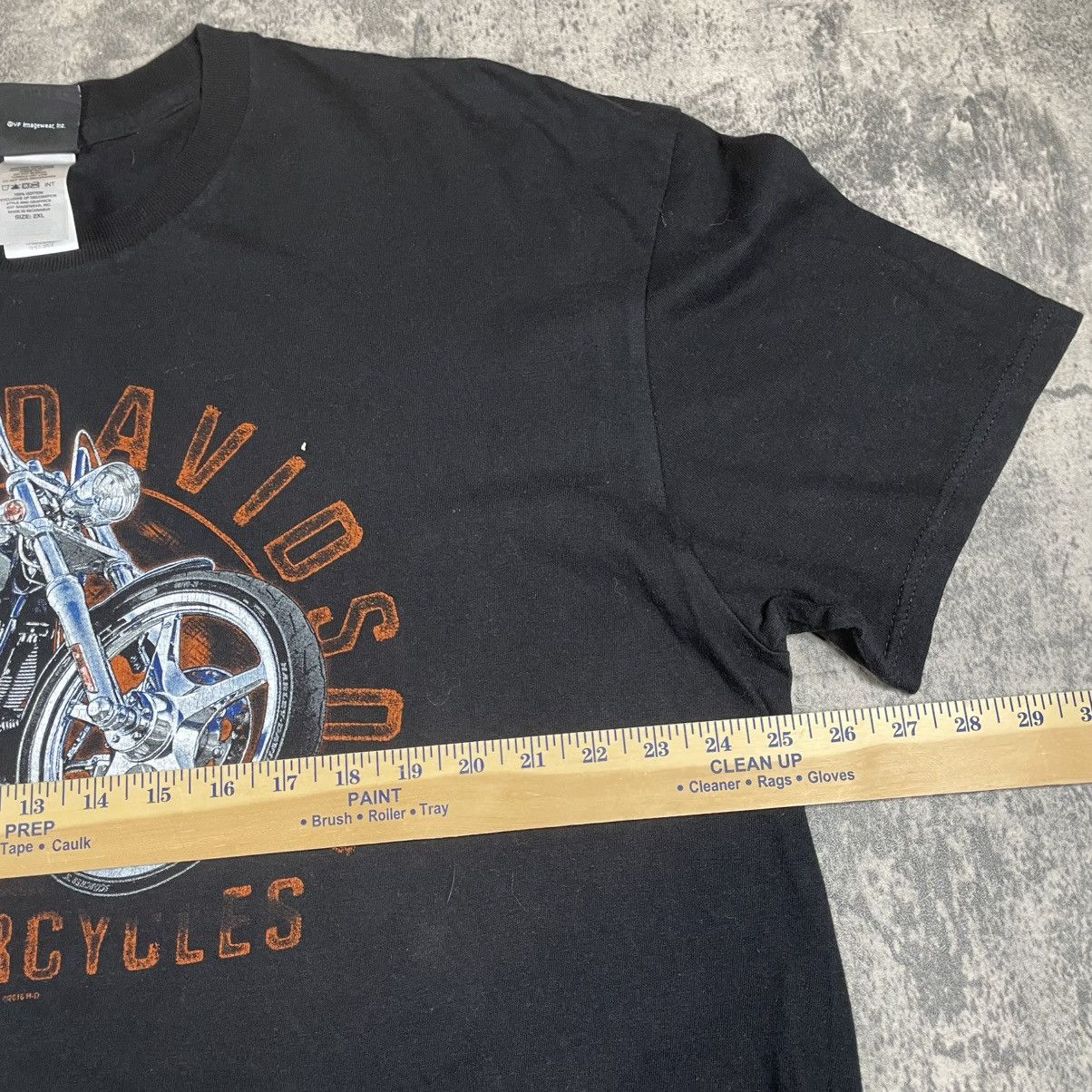 Vintage Harley Davidson Big Graphic Chopper Tshirt Size US XXL / EU 58 / 5 - 9 Thumbnail