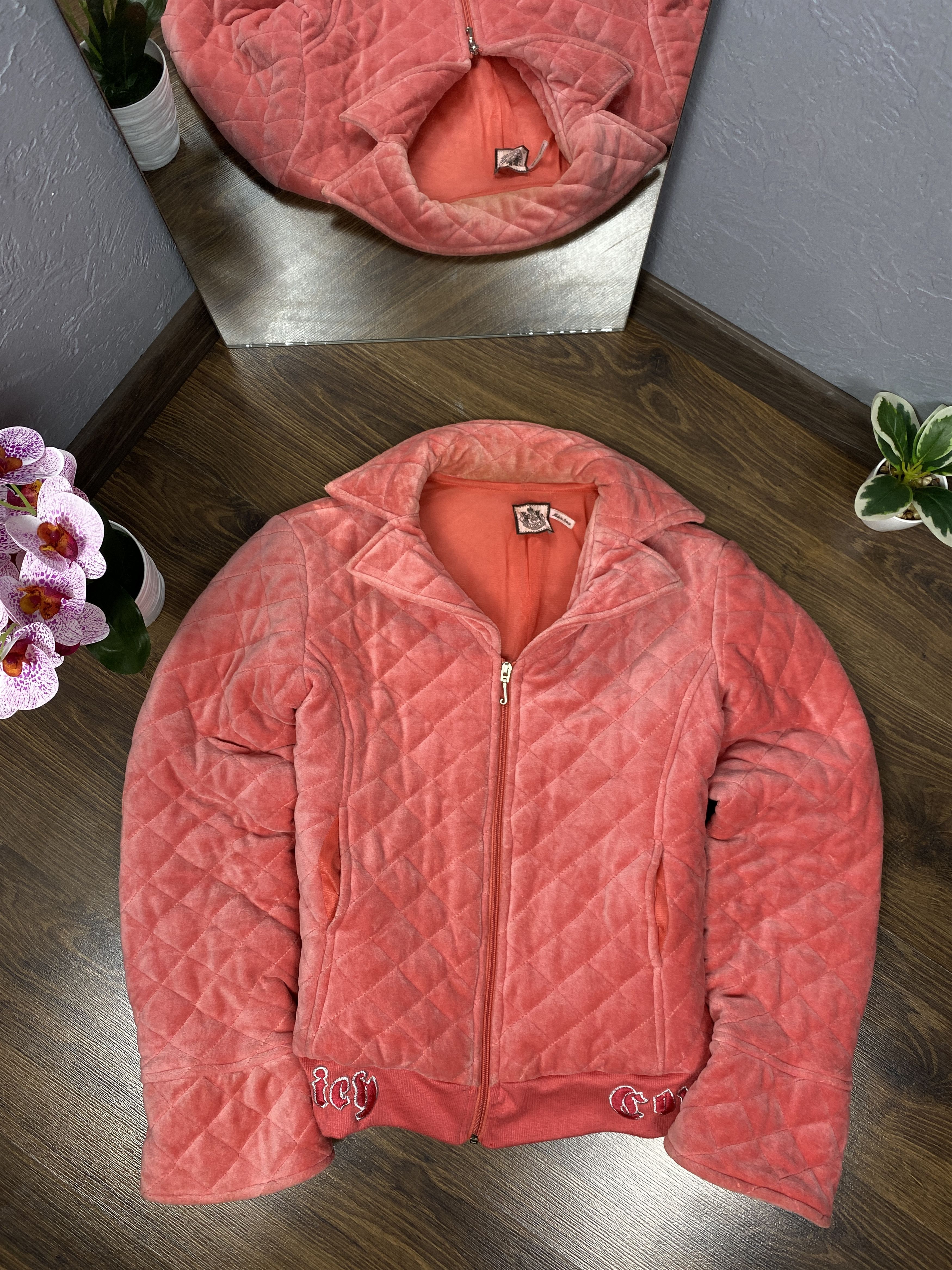 Juicy Couture Juicy Couture vintage velour jacket Size XL / US 12-14 / IT 48-50 - 1 Thumbnail