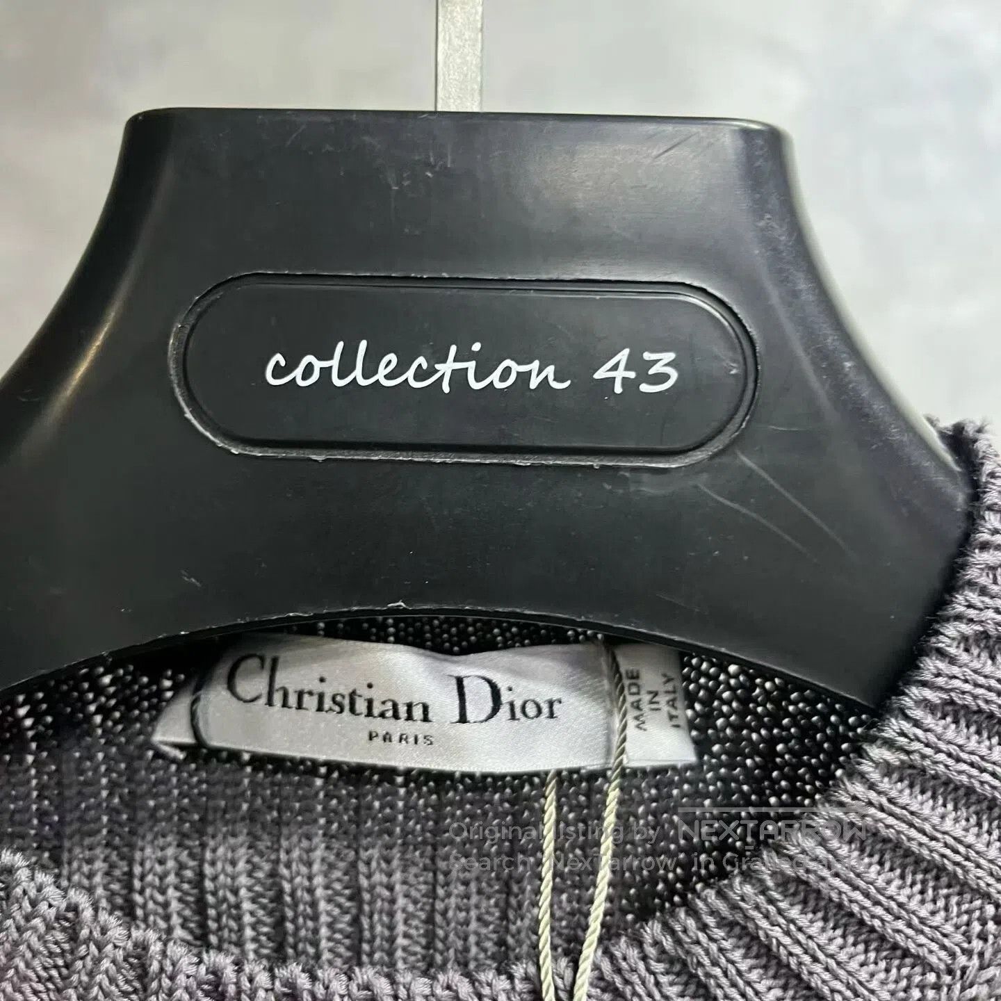Dior Dior Color contrast striped pullover short-sleeved knit sw Size XS / US 0-2 / IT 36-38 - 2 Thumbnail