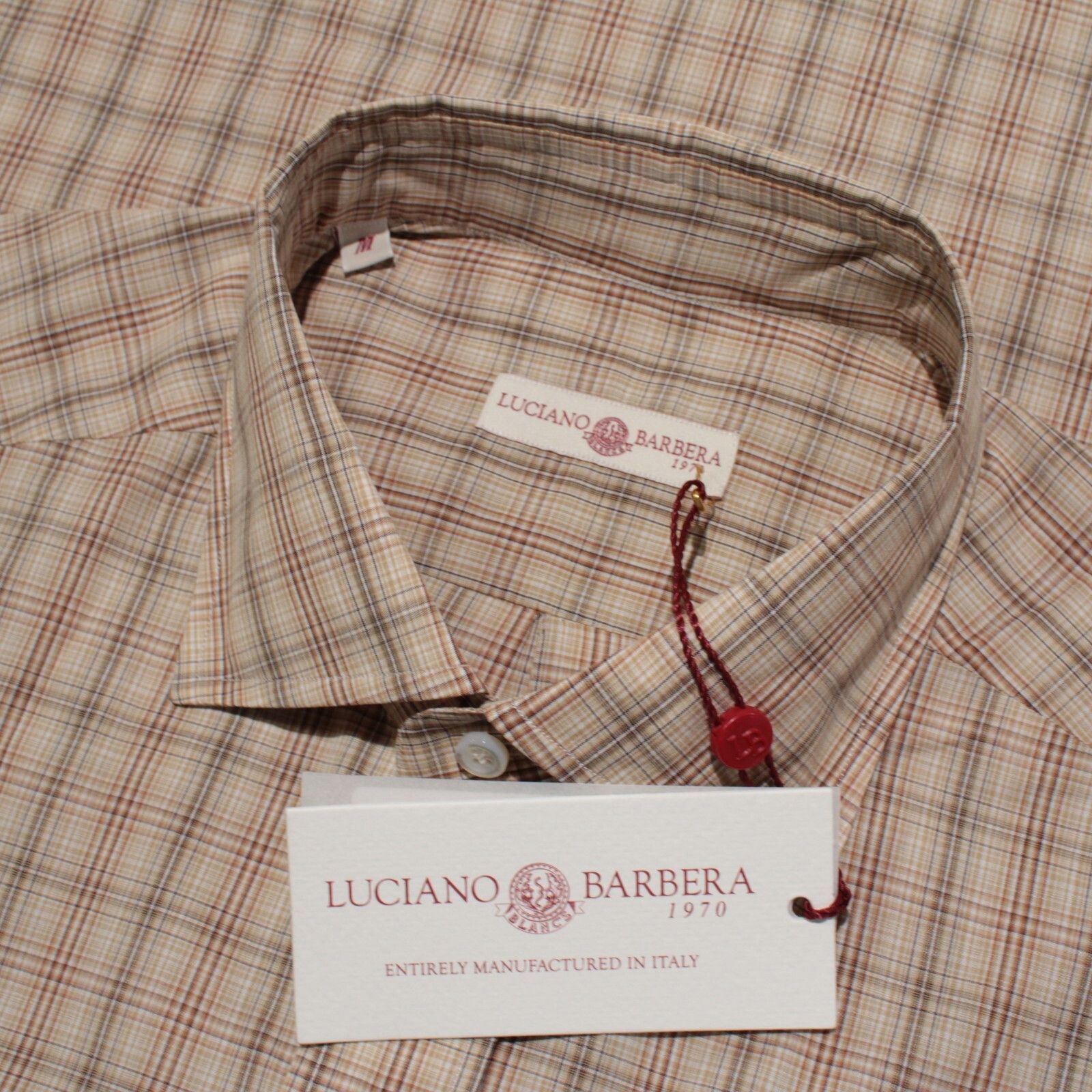 Luciano Barbera Luciano Barbera New with tags Shirt Size M US In Beige Size US M / EU 48-50 / 2 - 1 Thumbnail
