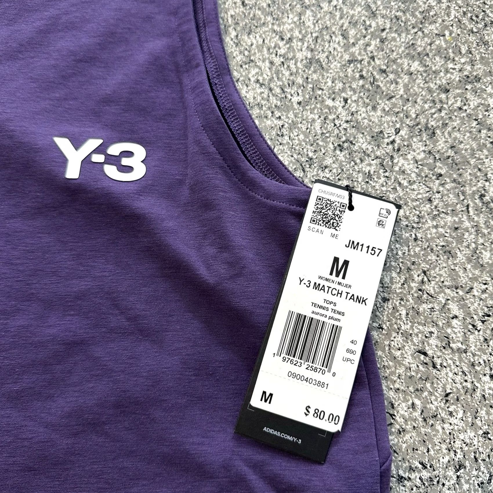 Adidas Adidas Y-3 Tennis Pro Match Tank Top Womens M Plum Purple JM1157 Size M / US 6-8 / IT 42-44 - 2 Thumbnail