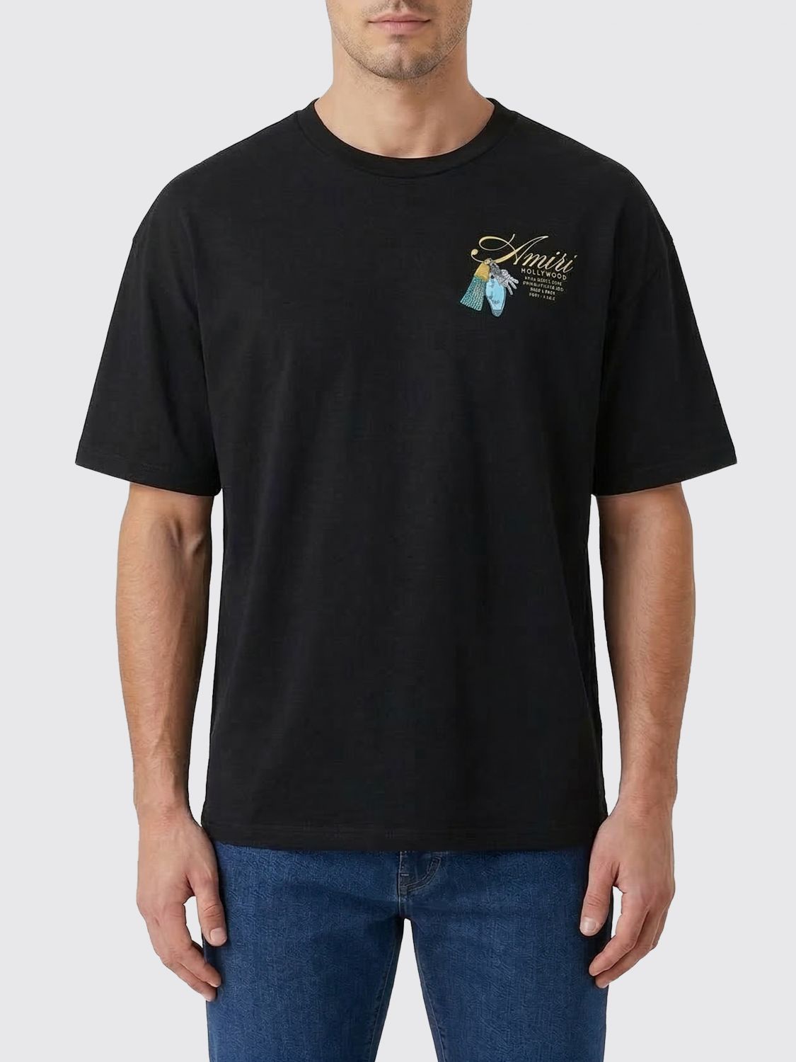 Amiri Amiri T-Shirt Men Black Size US M / EU 48-50 / 2 - 1 Thumbnail