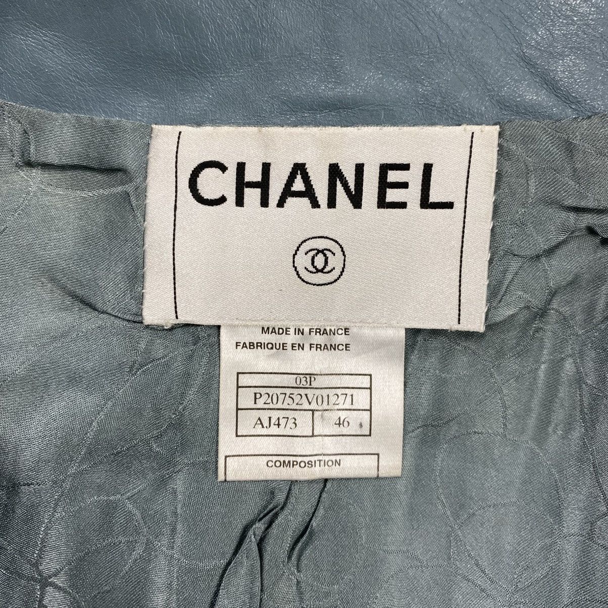 Chanel Chanel leather jacket Size S / US 4 / IT 40 - 9 Thumbnail