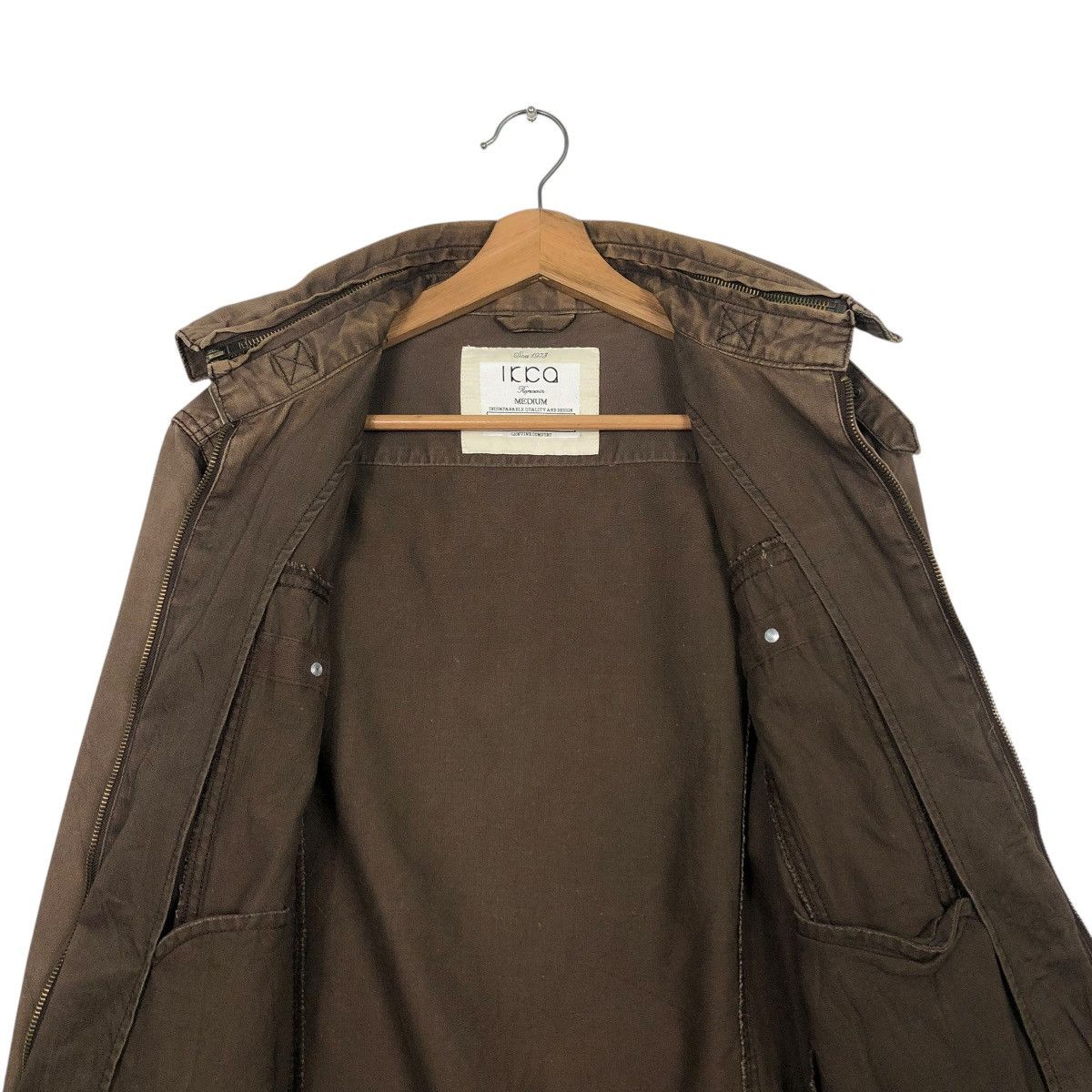 Japanese Brand 🔥VINTAGE BIKER JACKET CROPPED DESIGN ICCA ISSEY MIYAKE Size US M / EU 48-50 / 2 - 16 Thumbnail