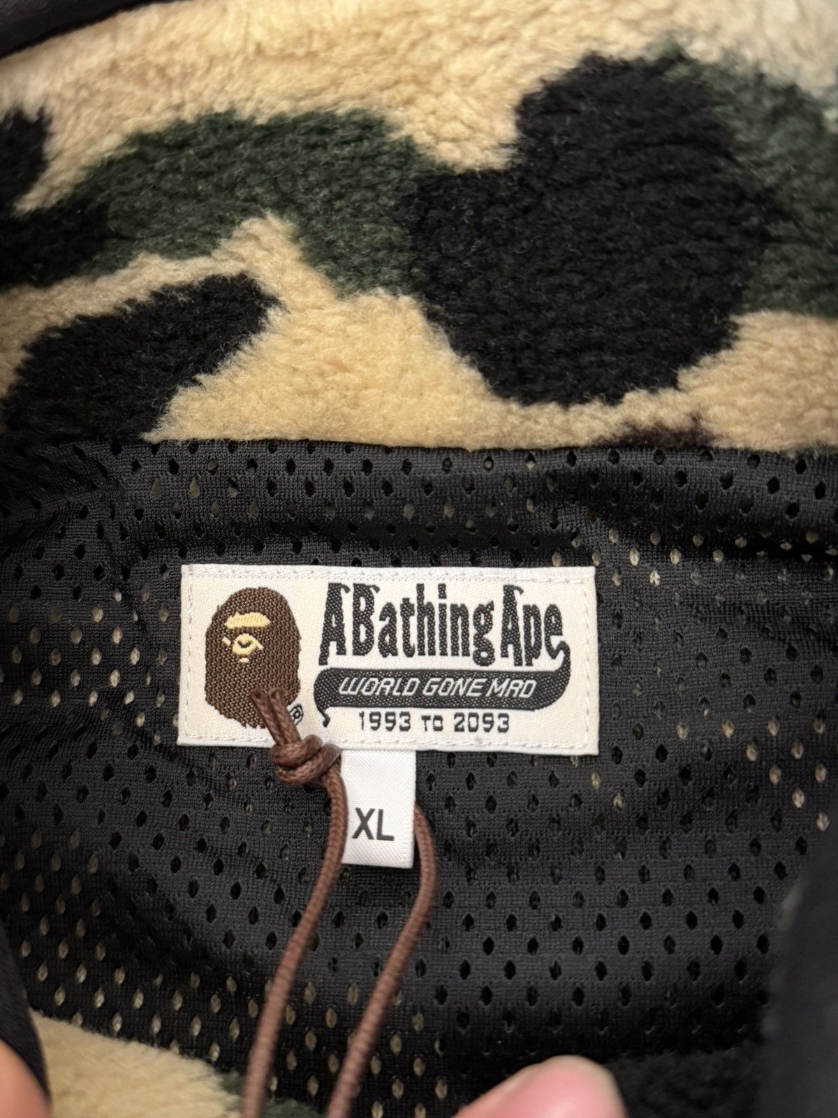 Bape BAPE BOA FLEECE, 1ST CAMO YELLOW Size US XL / EU 56 / 4 - 9 Thumbnail