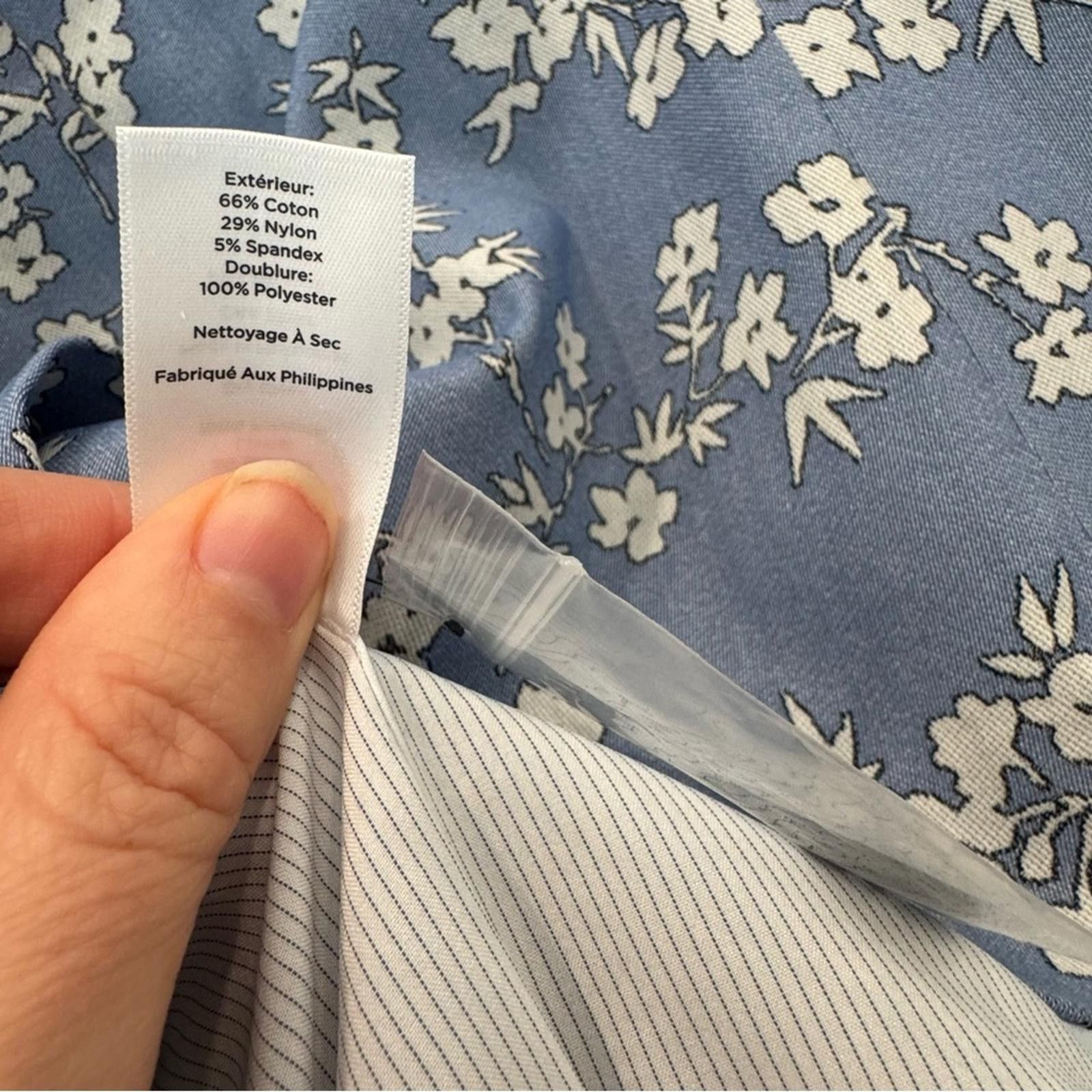 Other New 6P Talbots Floral Jacquard Blazer Size M / US 6-8 / IT 42-44 - 5 Thumbnail
