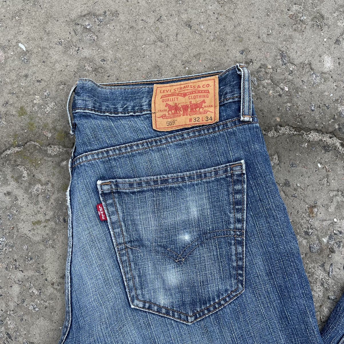 Levi's Vintage Clothing × Vintage Vintage Levi’s 559 Jeans W32xL34 Pants Trousers 90s Y2K USA Size US 32 / EU 48 - 5 Thumbnail