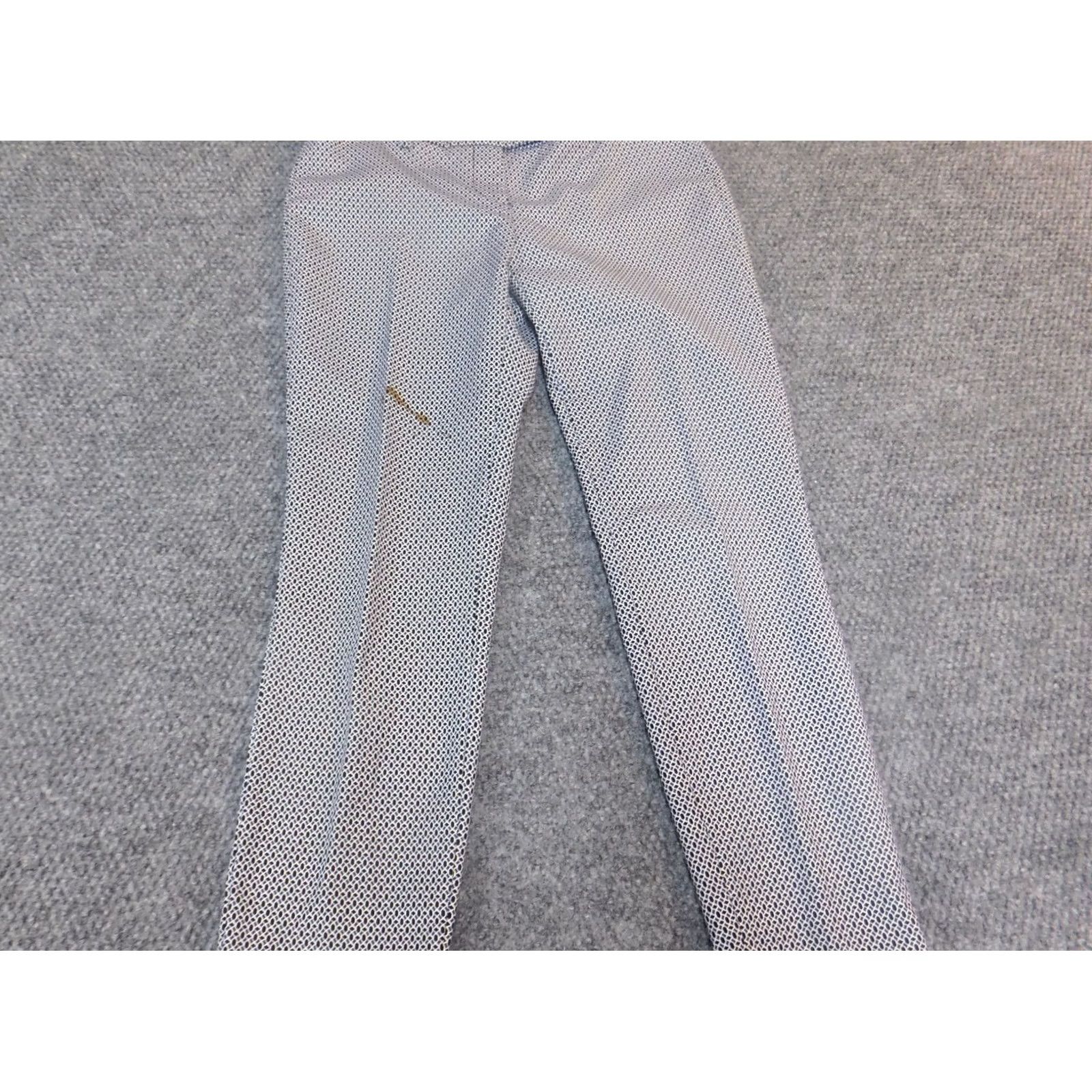 Vintage Dalia Womens Pants 28 Blue Straight Chino Pants Size 28" / US 6 / IT 42 - 4 Thumbnail