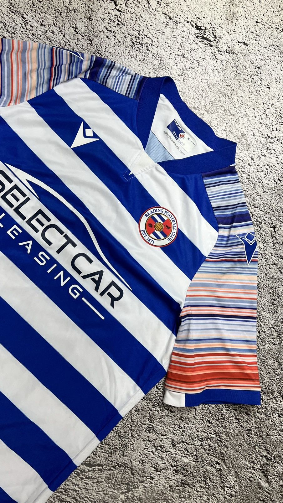 Macron 2022-2023 FC Reading macron jersey Size US XL / EU 56 / 4 - 2 Thumbnail