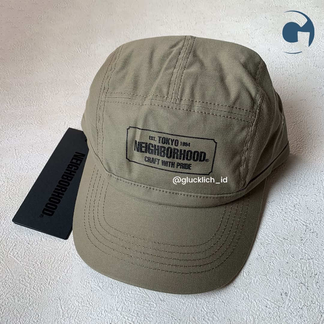 Neighborhood Neighborhood, Mil Jet Cap SS23 in Olive Drab Size ONE SIZE - 2 Thumbnail