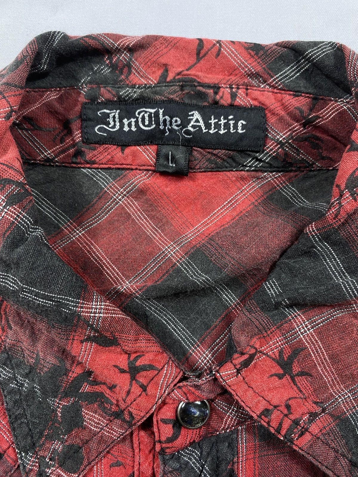 In The Attic Japanese In The Attic Gothic Punk Button up Shirt Size US M / EU 48-50 / 2 - 5 Thumbnail