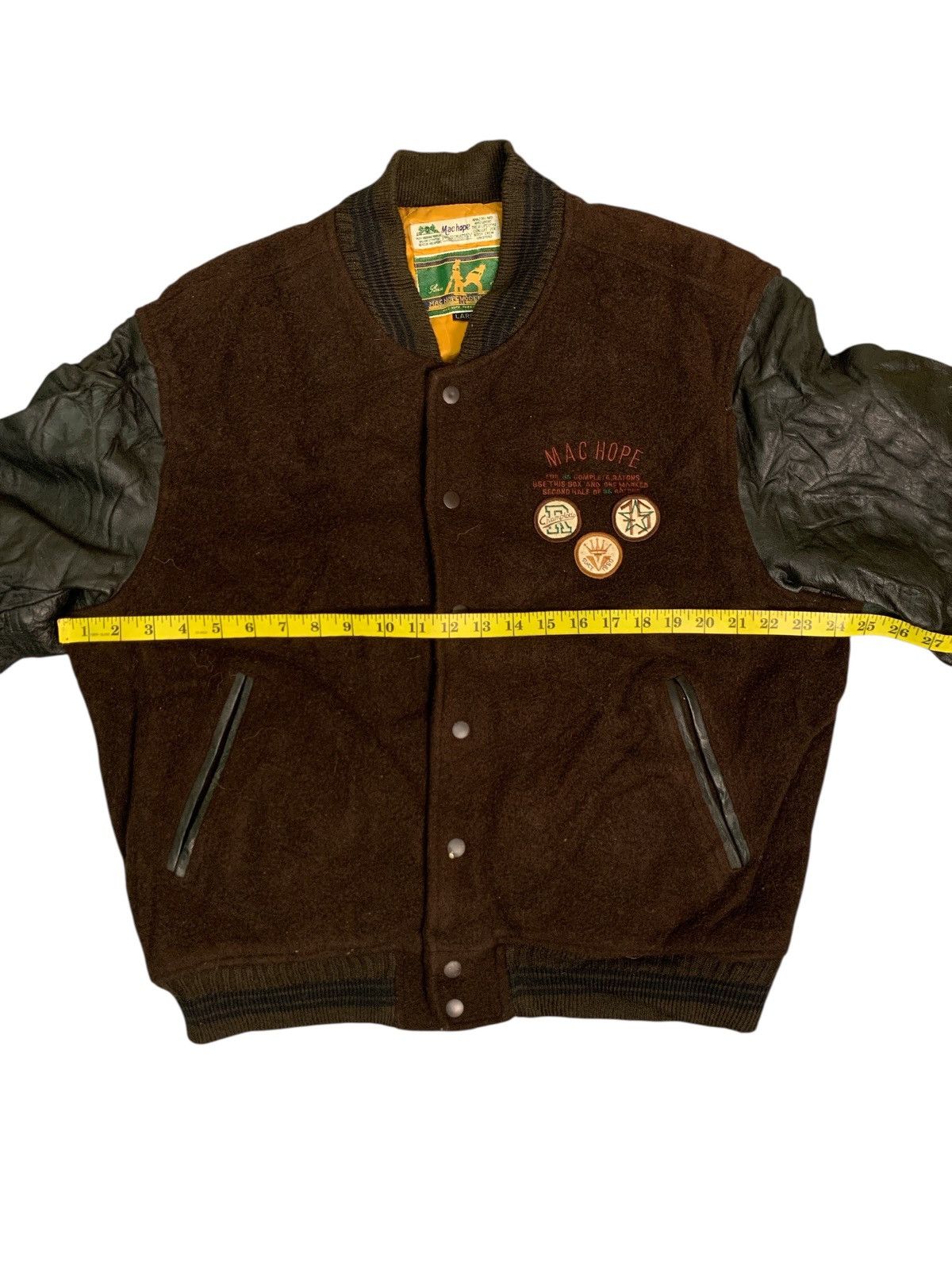 Japanese Brand Rare Design Vintage Mac Hope Modern Ivy Varsity Jackets Size US L / EU 52-54 / 3 - 8 Thumbnail