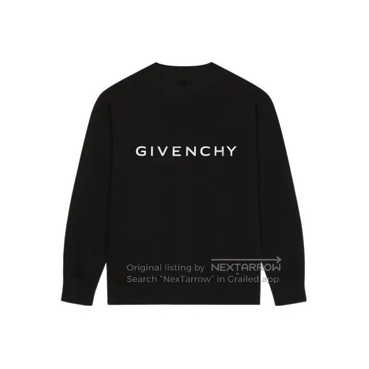 Givenchy Givenchy FW22 Classic Letter Print Crewneck Sweatshirt. Size US M / EU 48-50 / 2 - 1 Thumbnail
