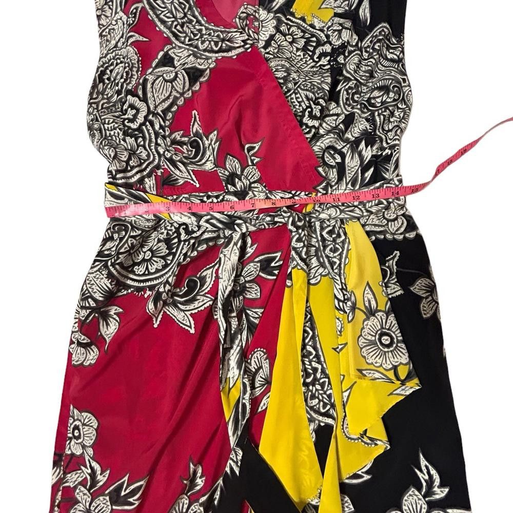 Designer Yoana Baraschi l Multicolored Floral Sheath Dress 6 Size M / US 6-8 / IT 42-44 - 8 Thumbnail