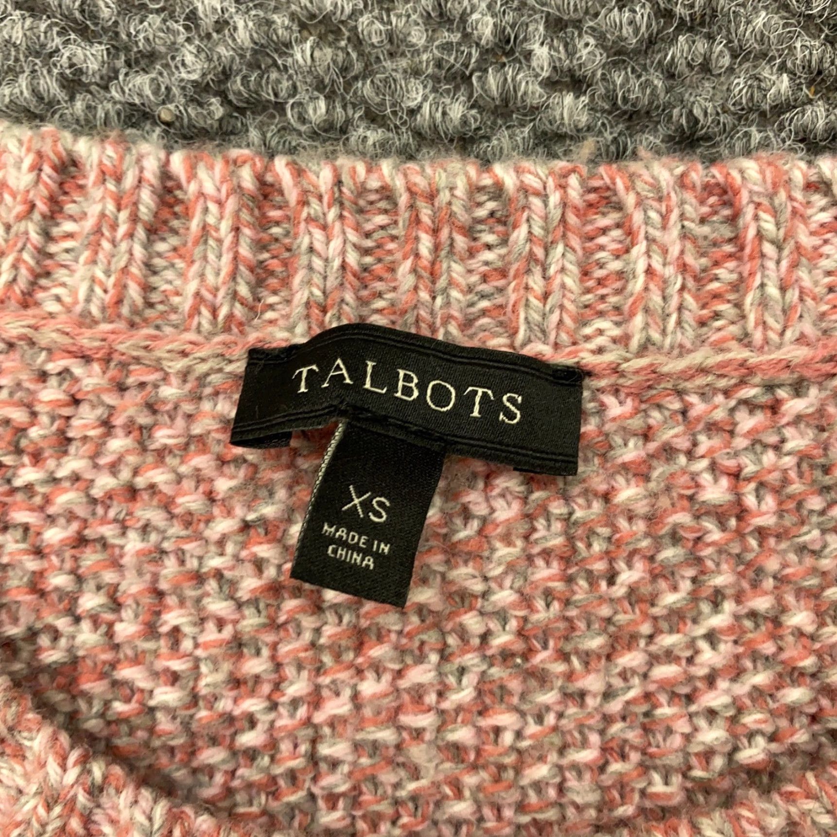 Talbots Talbots Sweater Womens XS Pink Cable-Knit Merino Wool Blend Crew Neck Long Sleeve Pullover Size XS / US 0-2 / IT 36-38 - 4 Thumbnail