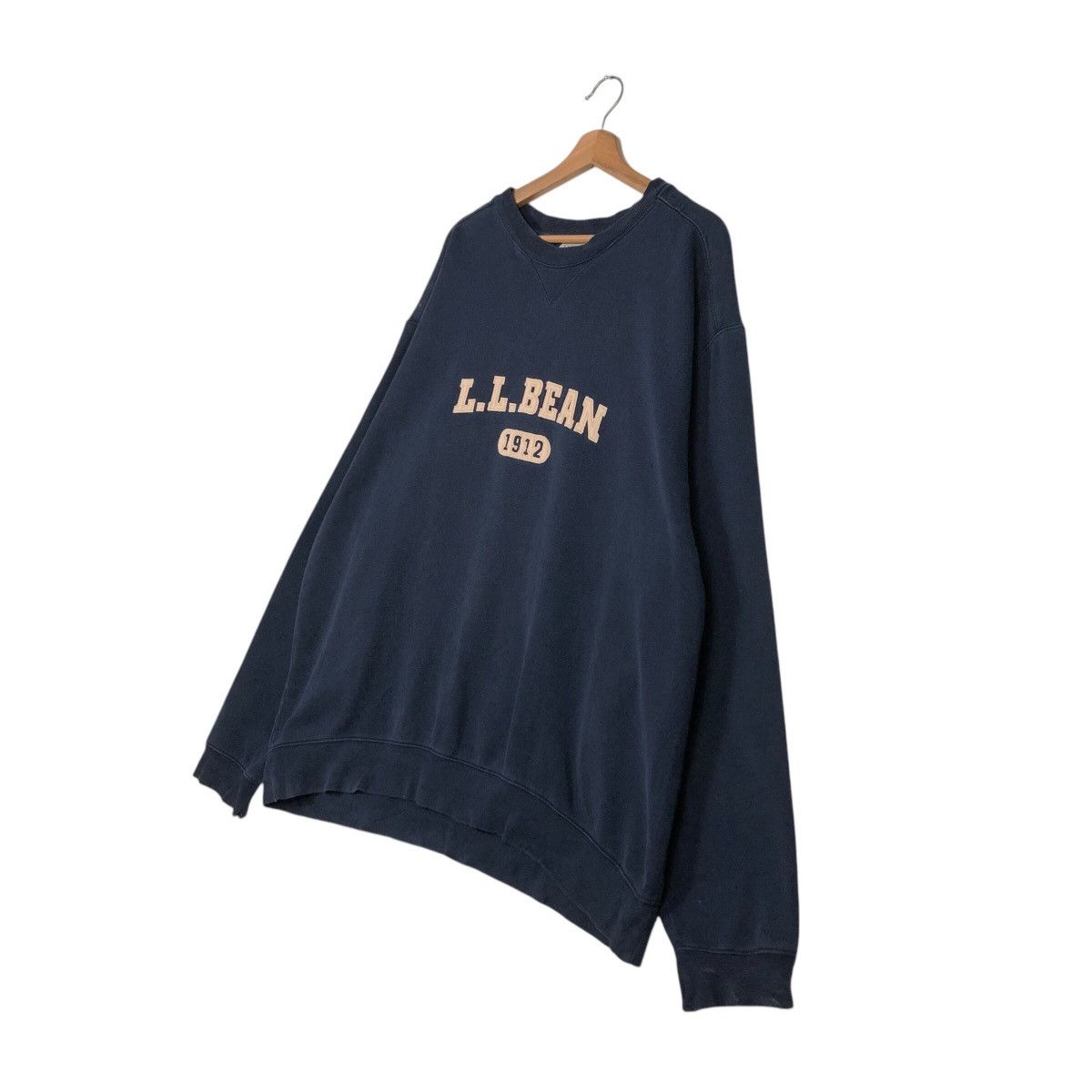 Japanese Brand × Vintage 📌Vintage Sweatshirt Crewneck L.L.Bean 1912 Big Logo Size US XL / EU 56 / 4 - 3 Thumbnail