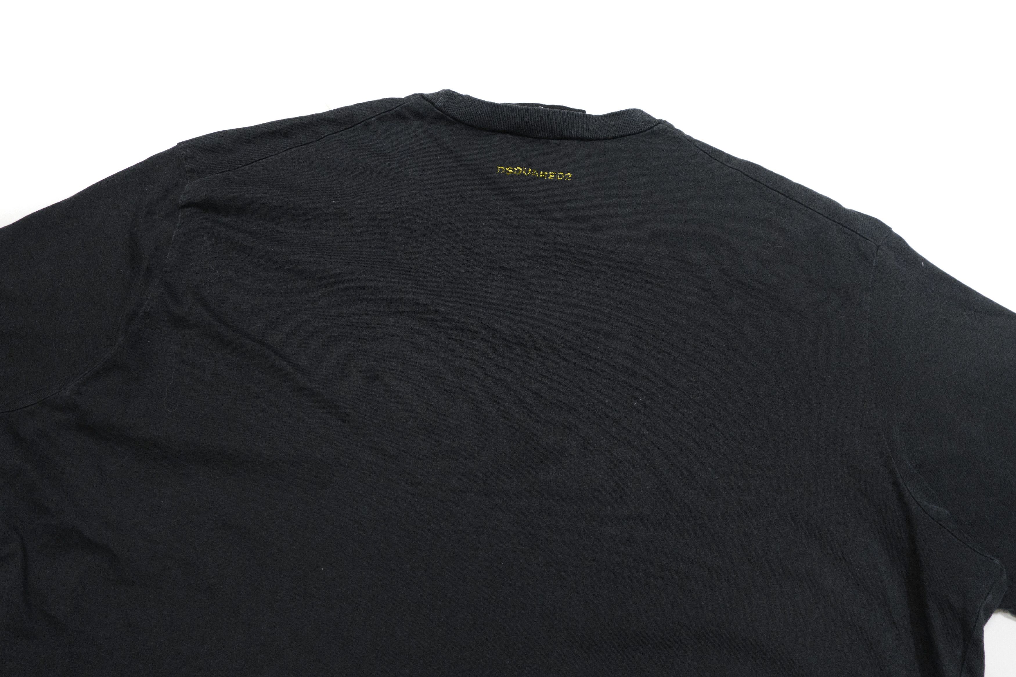 Dsquared2 Dean & Dan 'Born In Canada' Graphic Long Cool Fit T-Shirt Size US L / EU 52-54 / 3 - 5 Thumbnail