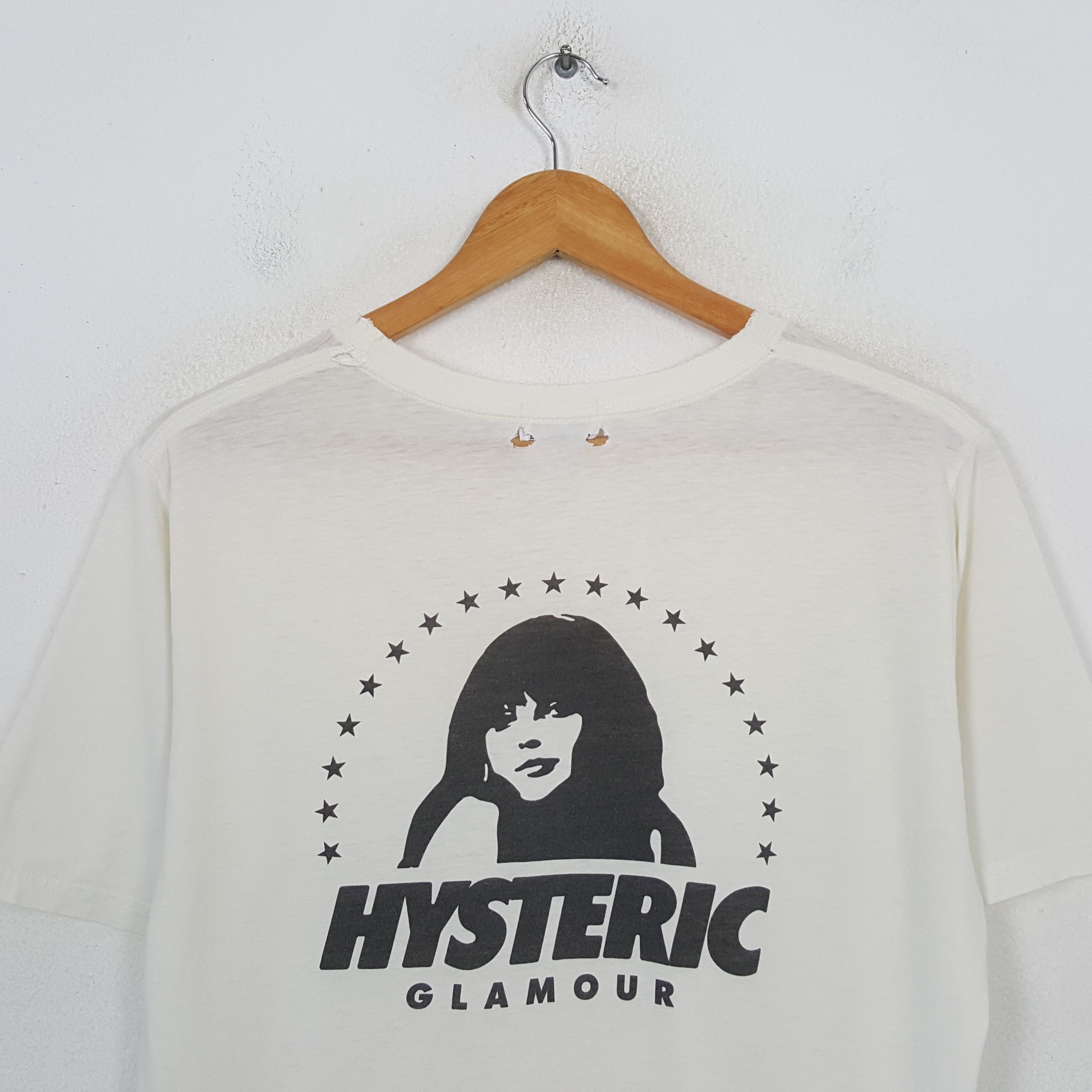 Hysteric Glamour Vintage Hysteric Glamour Japan Fashion Brand T-Shirt C301N48 Size US S / EU 44-46 / 1 - 2 Thumbnail