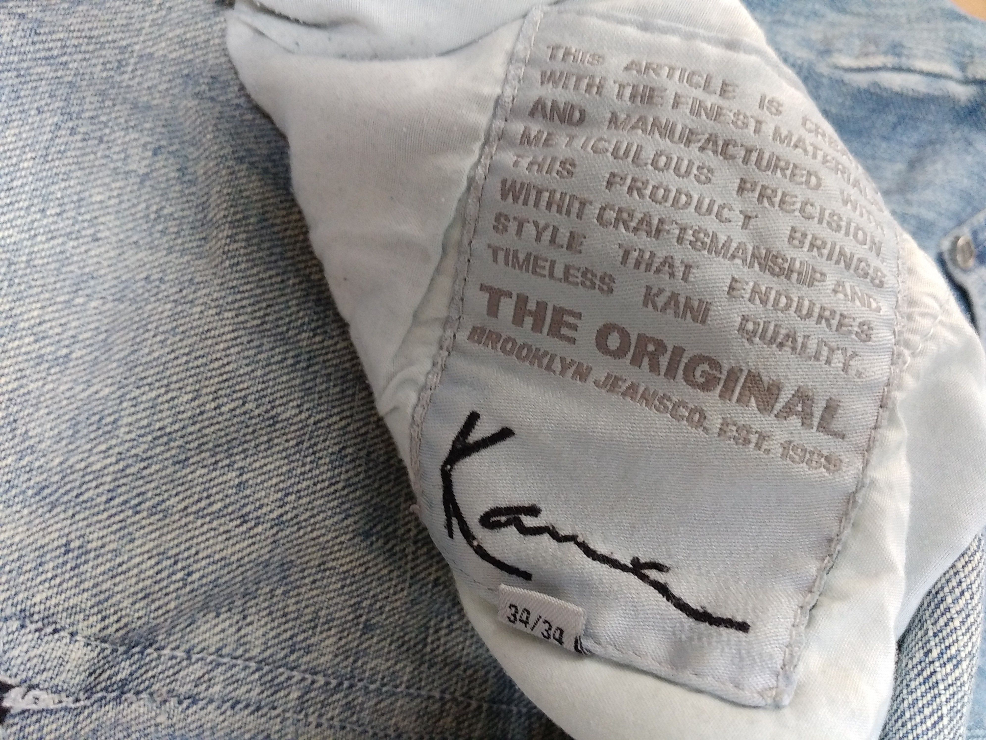 Karl Kani KARL KANI jeans, baggy, vintage Kani jeans, 90s hip hop W 34 Size US 34 / EU 50 - 11 Thumbnail