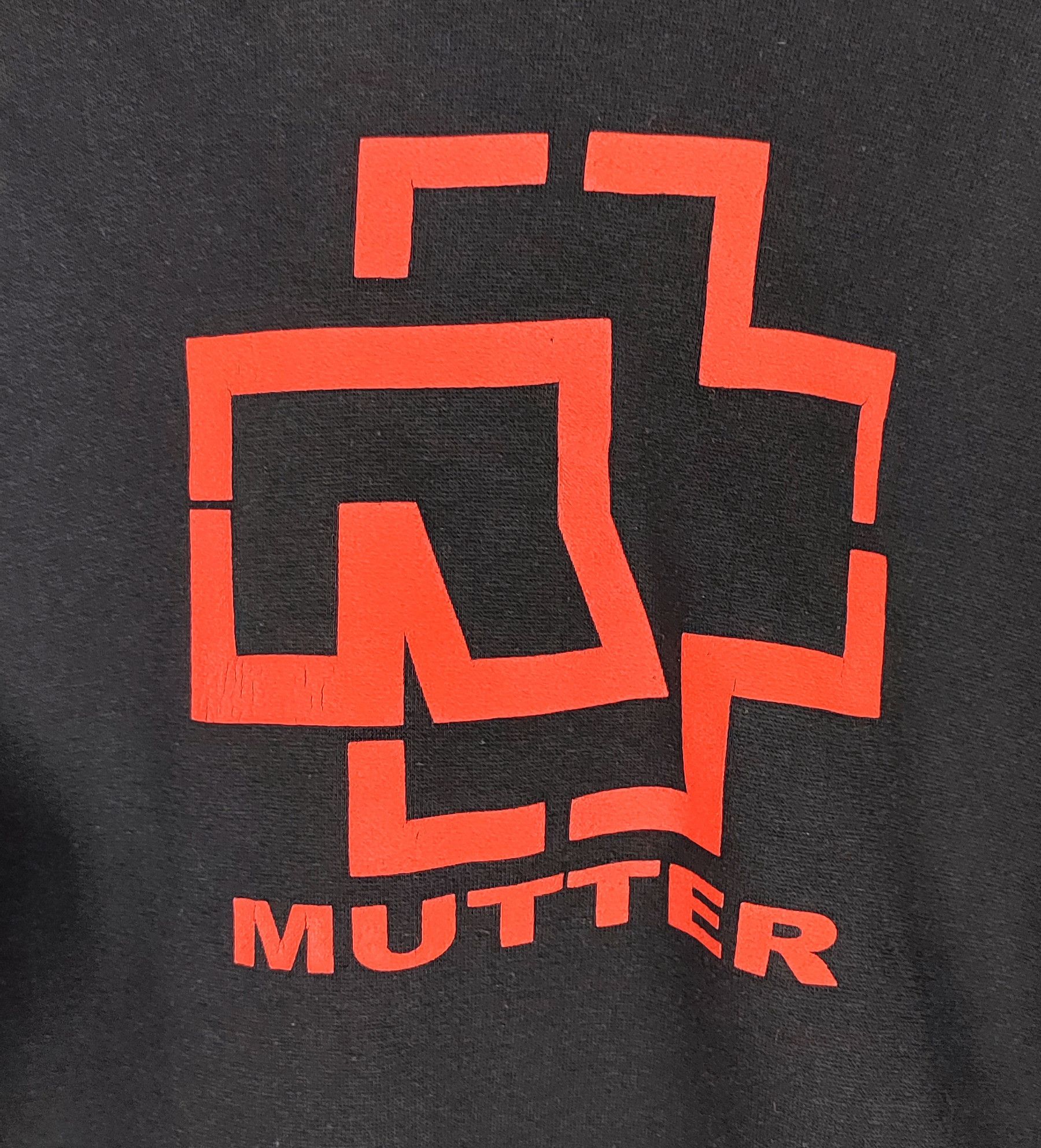 Band Tees Vintage Rammstein Band Hoodie Mutter 2001 Album Rare y2k Size US M / EU 48-50 / 2 - 4 Thumbnail