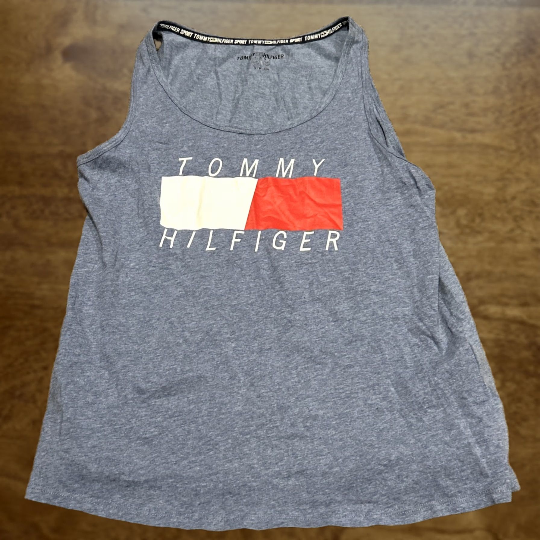 Tommy Hilfiger Tommy Hilfiger Sport Women’s S Blue Cotton Tank B1 Size S / US 4 / IT 40 - 1 Thumbnail