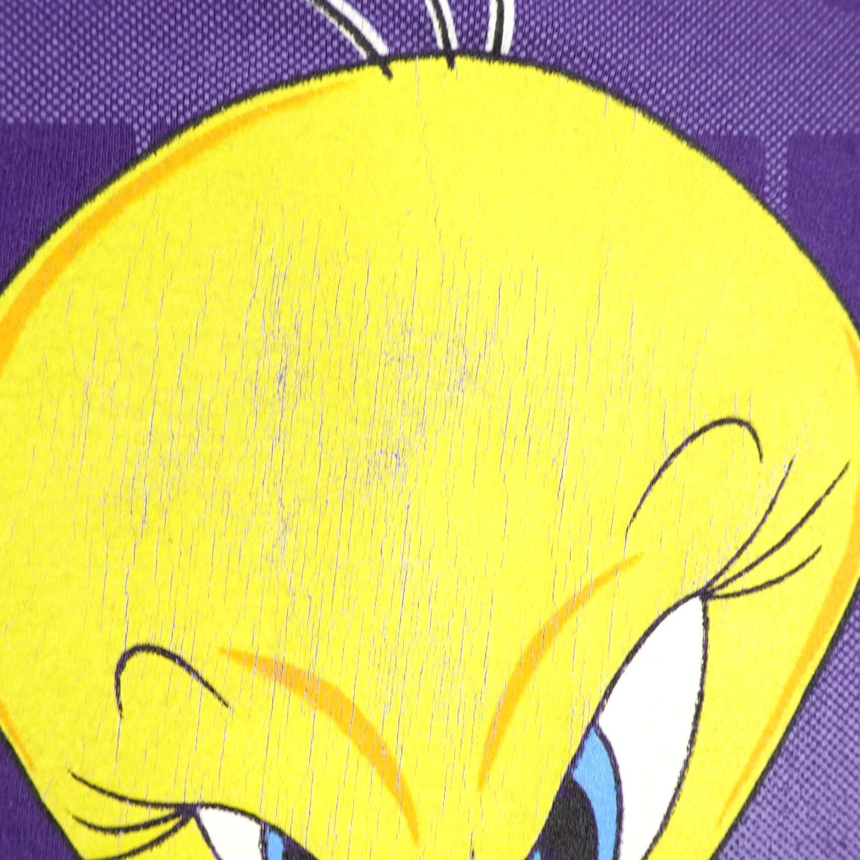 Vintage Vintage Tweety Bird Shirt Large Purple Sherrys Best Puddy Tat Looney Tunes 90s Size US L / EU 52-54 / 3 - 4 Thumbnail