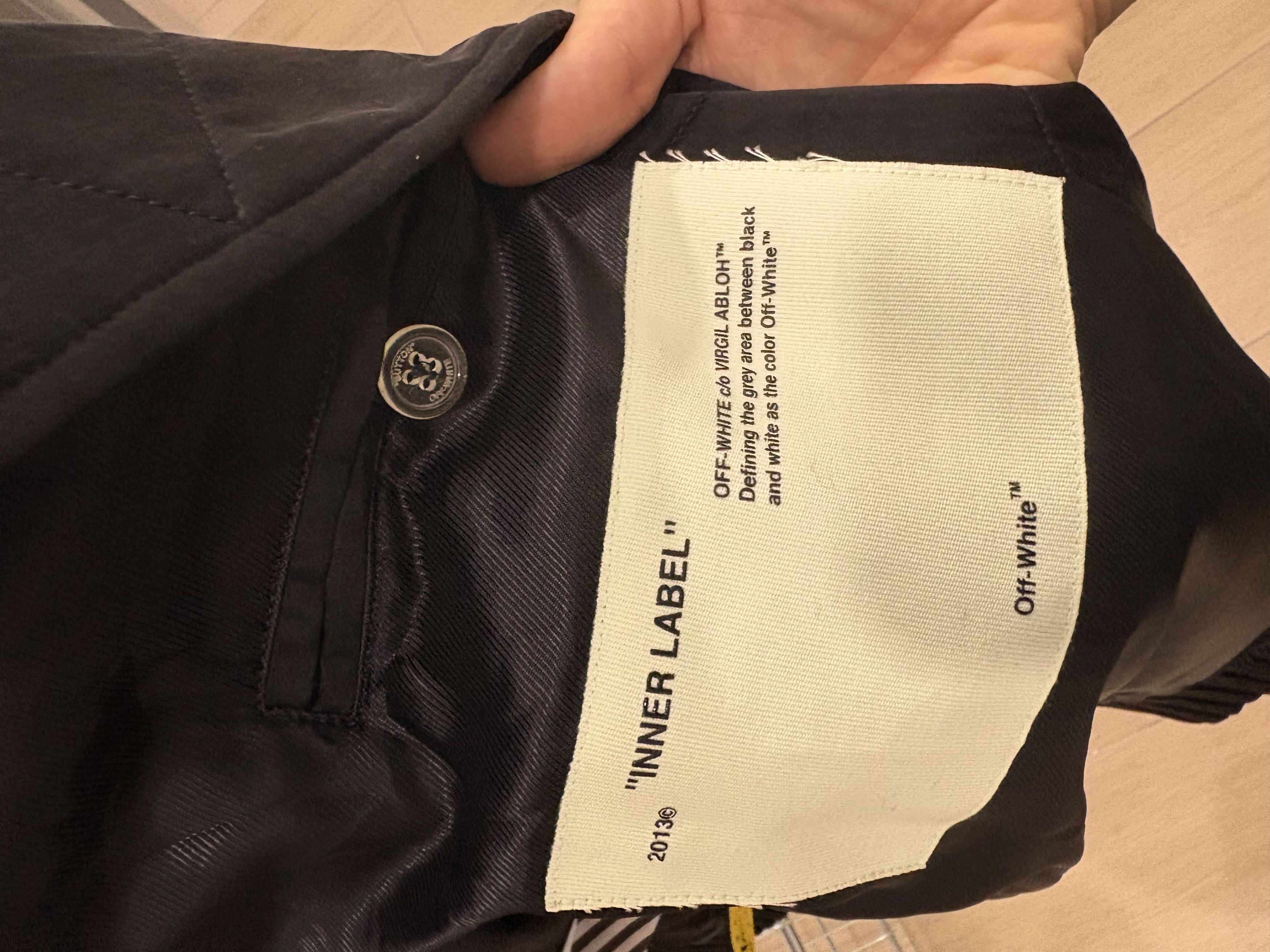 Off-White Off-White SS17 Brush Stroke Bomber Size US XL / EU 56 / 4 - 8 Thumbnail
