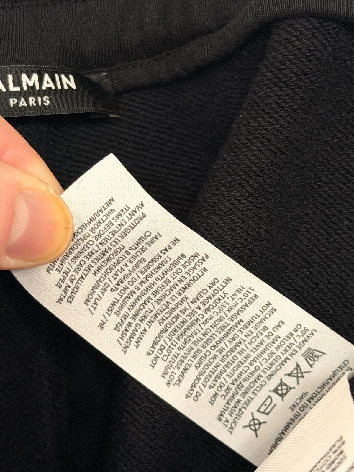 Balmain Balmain Paris Mens Jersey Slim Fit Jogger Size US 44 / EU 60 - 7 Thumbnail