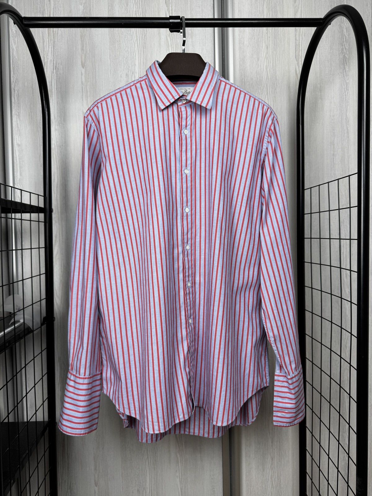 Other Bartlett & Butcher of Alton England made cotton dress shirt Size 42R - 1 Thumbnail