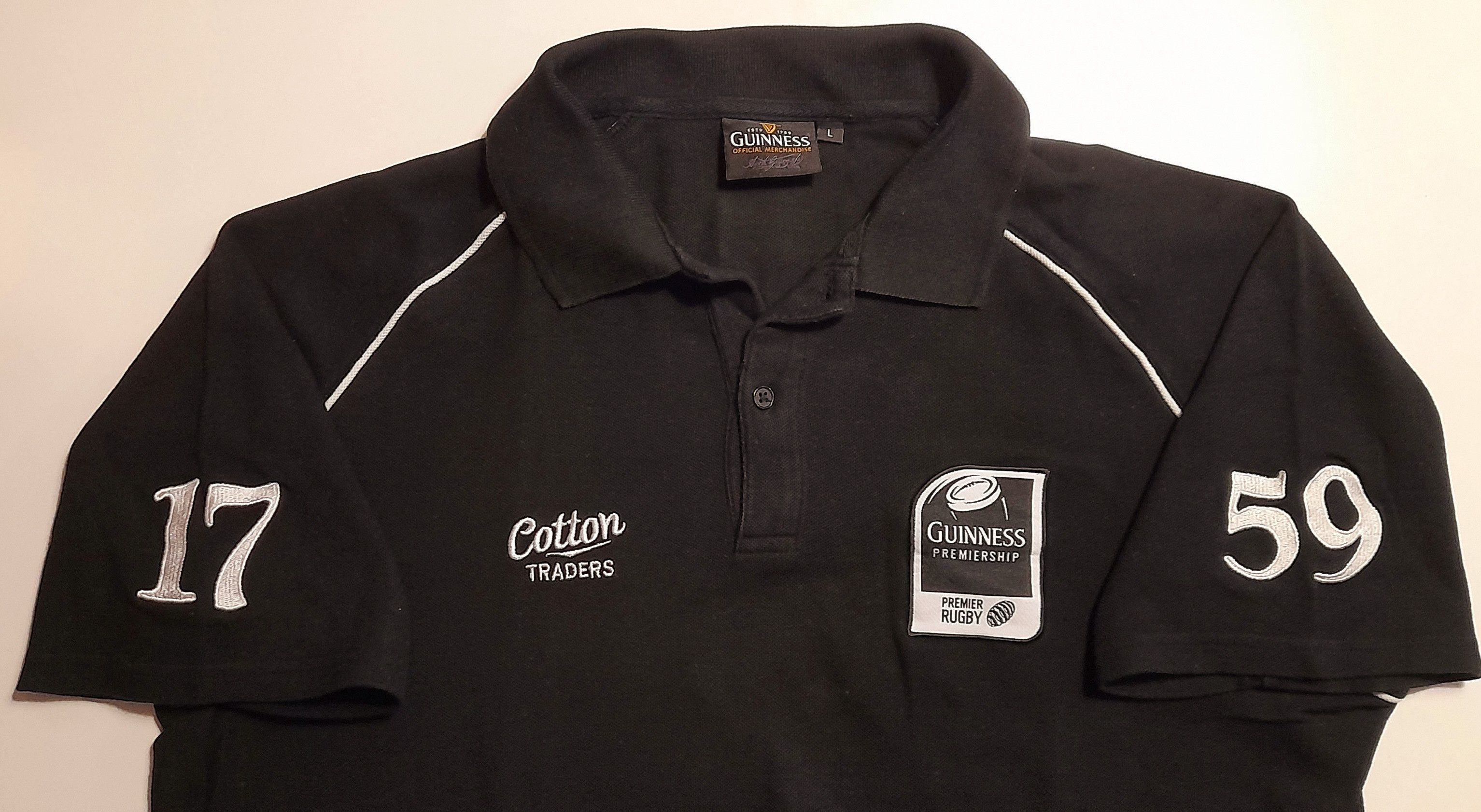 Other polo Arth Guinness rugby premiership cotton traders England Size US L / EU 52-54 / 3 - 2 Thumbnail