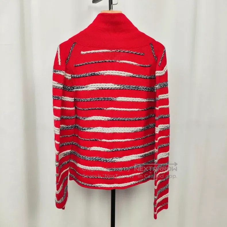 Chanel Chanel Roof series red striped cardigan coat Size XS / US 0-2 / IT 36-38 - 2 Thumbnail