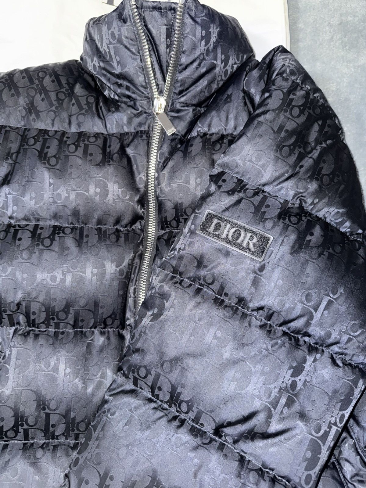 Dior Dior oblique down jacket Size US S / EU 44-46 / 1 - 9 Thumbnail